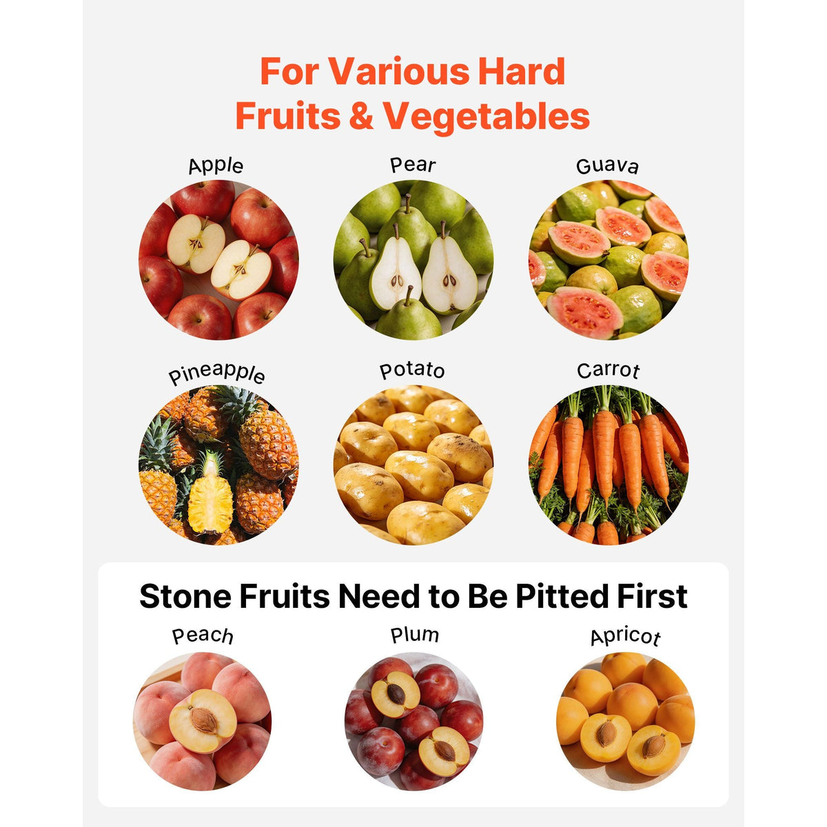 1100W Electric Fruit Apple Crusher, SUS304 Freestanding Crushing Machine, Grinds Whole Apples Up to 3.15" Dia, 164 KG/H Capacity, Cider Press for Apples, Pears, Pineapple, Guava, Carrot, Potato