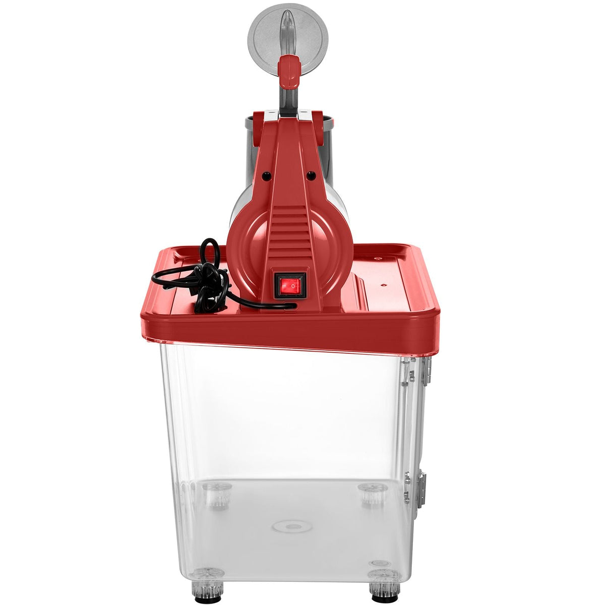 110V Commercial Ice Crusher 440LBS/H, ETL Approved 300W Electric Snow Cone Machine with Dual Blades, Stainless Steel Shaved Ice Machine with Safety On/Off Switch for Family, Restaurants, Bars