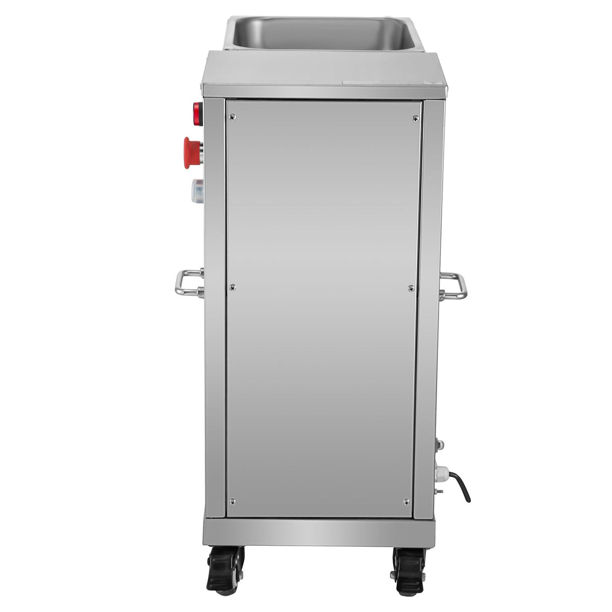 110V Commercial Meat Cutter Machine 1100LB/H Electric Meat Cutting Machine 750W Commercial Meat Slicer 3mm Blade Restaurant Food Slicer Stainless Steel For Kitchen Restaurant Supermarket