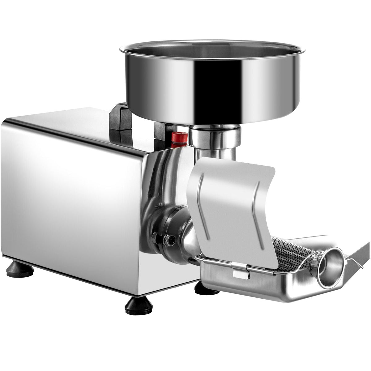 110V Electric Tomato Strainer 370W Commercial Grade Tomato Milling Machine Stainless Steel Tomato Press and Strainer 90-160 Kg/H Pure Copper Motor Food Strainer and Sauce Maker
