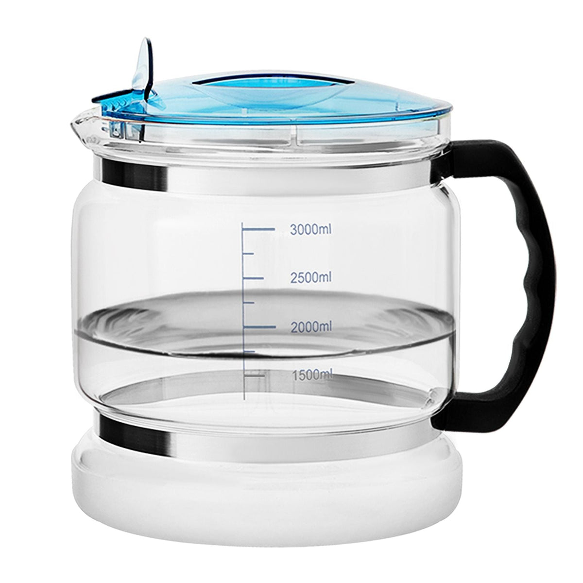 1.1Gal Water Distiller, 0.3Gal/H, 750W Distilled Water Maker Machine 0-99H Timing Dual Temp Display, 304 Stainless Steel Countertop Distiller Glass Carafe Cleaning Powder 3 Carbon Packs, Red