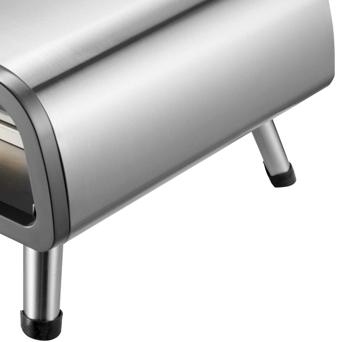 12" Electric Pizza Oven Countertop, Stainless Steel Pizza Maker Machine with Pizza Stone and Spatula, Heats up to 850 Fahrenheit , Multipurpose Indoor & Outdoor Pizza Cooker