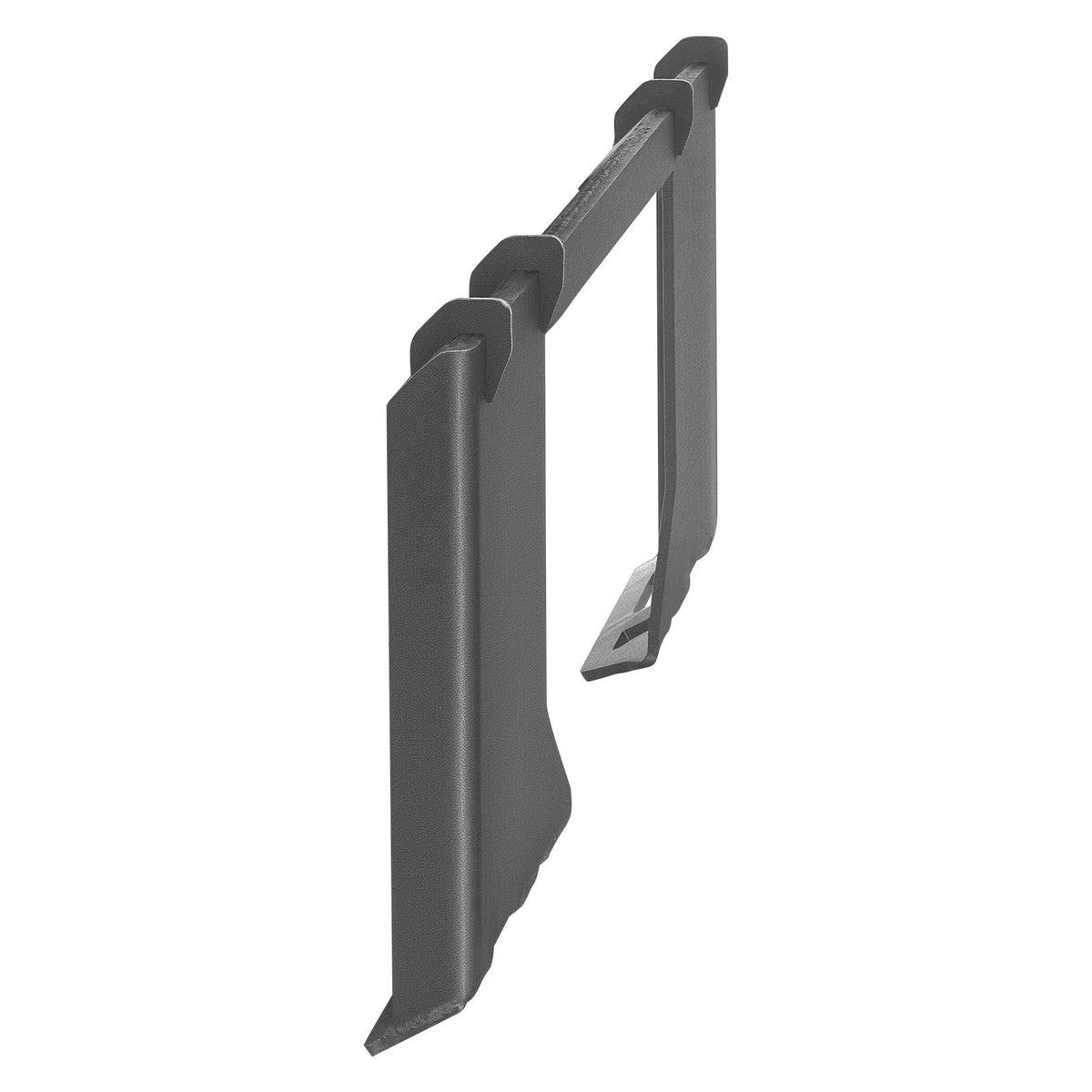 1/2 in Skid Steer Mount Plate, Universal Quick Attach Mount Plate, Cut Out Design, Easy to Bolt, 6000lbs Capacity, Heavy Duty Loader Plates Compatible with Kubota Bobcat Skid Steers & Tractors