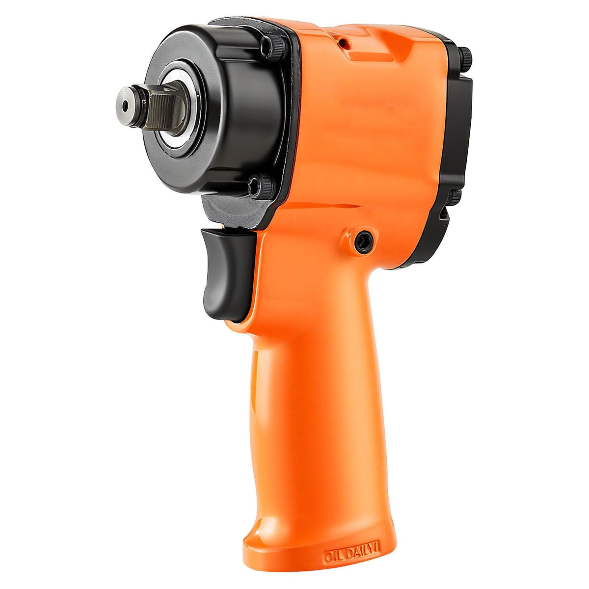 1/2-Inch Air Impact Wrench, Up to 738 ft-lbs Nut-busting Torque, Stubby Size & Lightweight Pneumatic Impact Gun for Auto Repairs and Maintenance