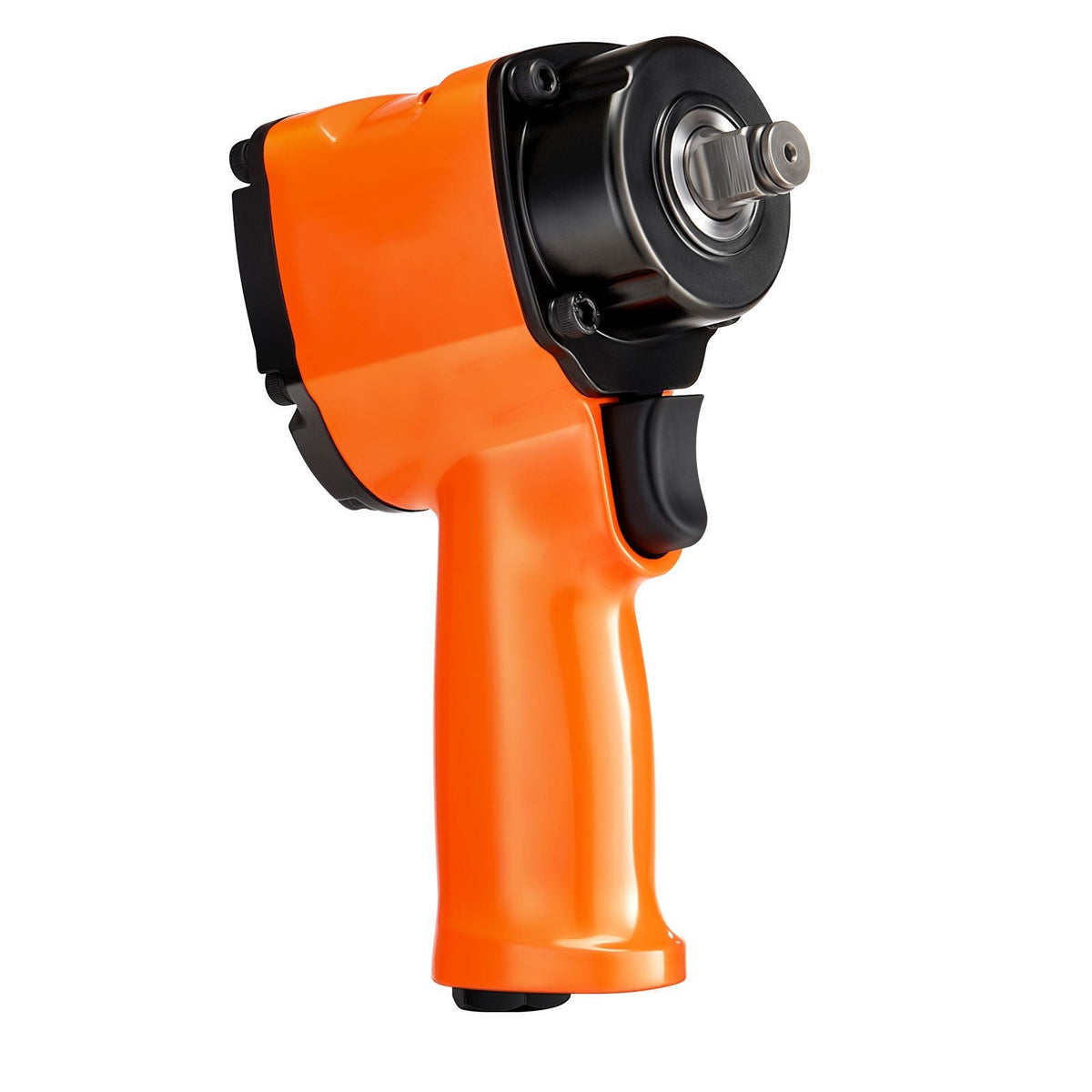 1/2-Inch Air Impact Wrench, Up to 738 ft-lbs Nut-busting Torque, Stubby Size & Lightweight Pneumatic Impact Gun for Auto Repairs and Maintenance