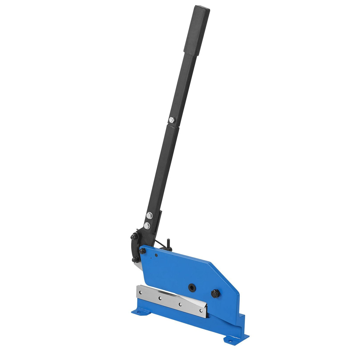 12" Manual Hand Plate Shear for Metal Sheet Processing, HS-12 Benchtop Cutter with Q235 Material, for Crafts Thick Steel Crafting, Heavy Duty Roll Press Machine for Builders, DIY Enthusiasts