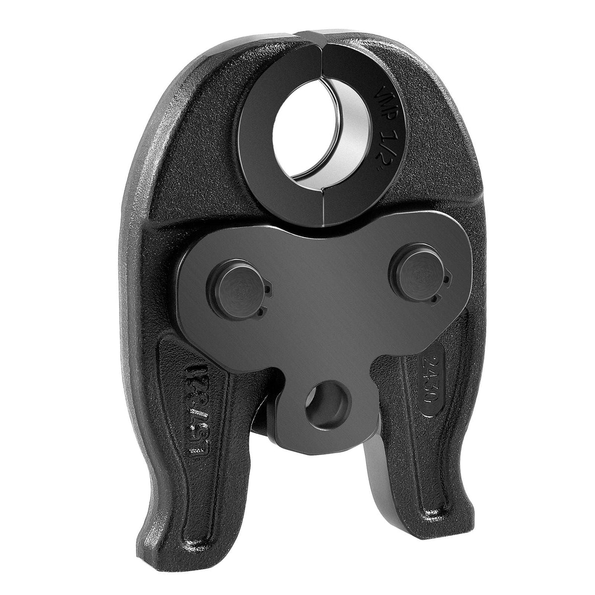 1/2" MegaPress Jaw for Compact Series Press Tools, 52 HRC Hardened Steel Pressing Jaw - Compatible with 24KN Press Tools for Carbon Steel Pipes Connections