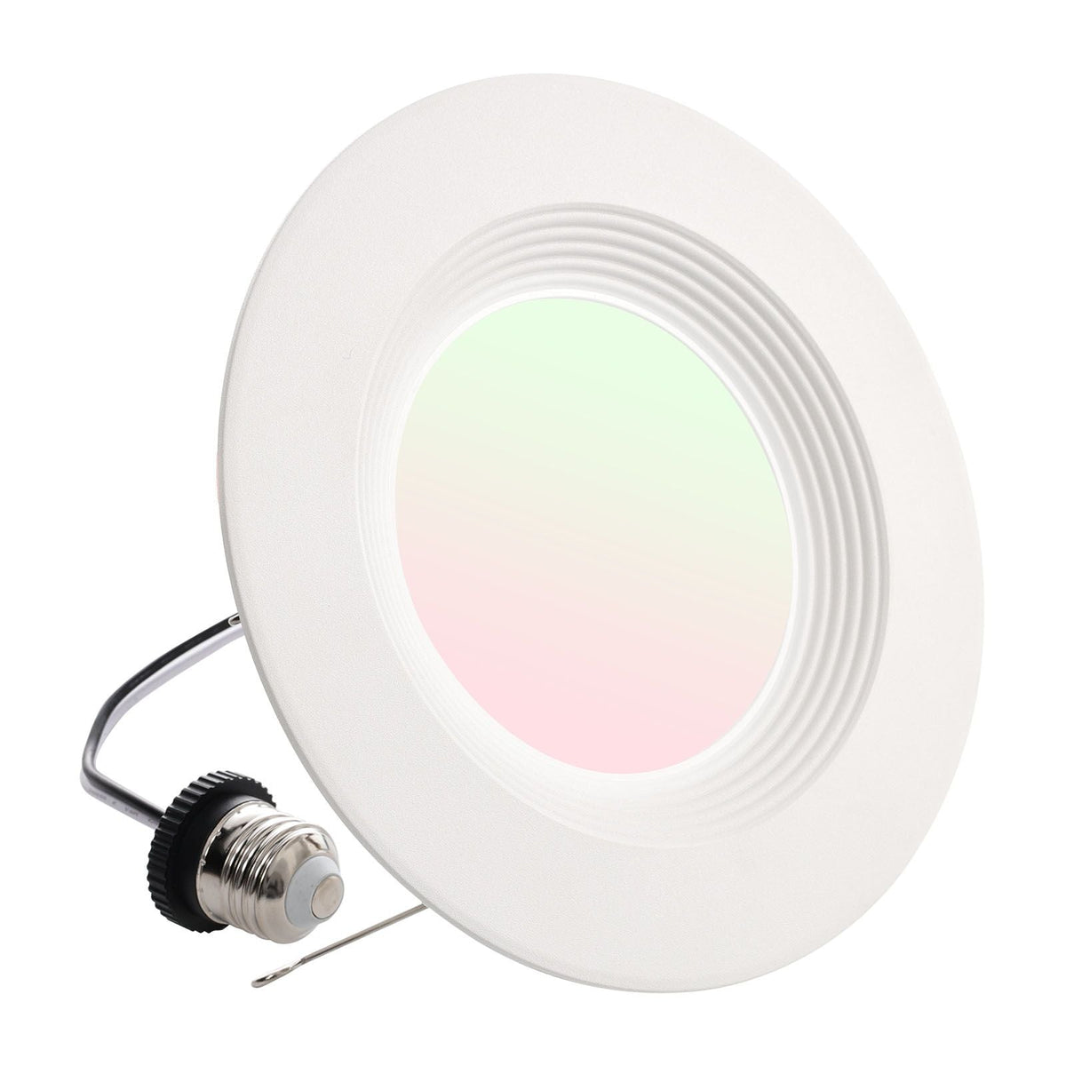 12 Pack LED Recessed Lighting, 5/6 Inch, Retrofit Can Lights, 1050 LM 13W 120V, Selectable 5CCT 2700K/3000K/3500K/4000K/5000K, 10% to 100% Dimmable, Compatible with E26 Base and TP24 Connector