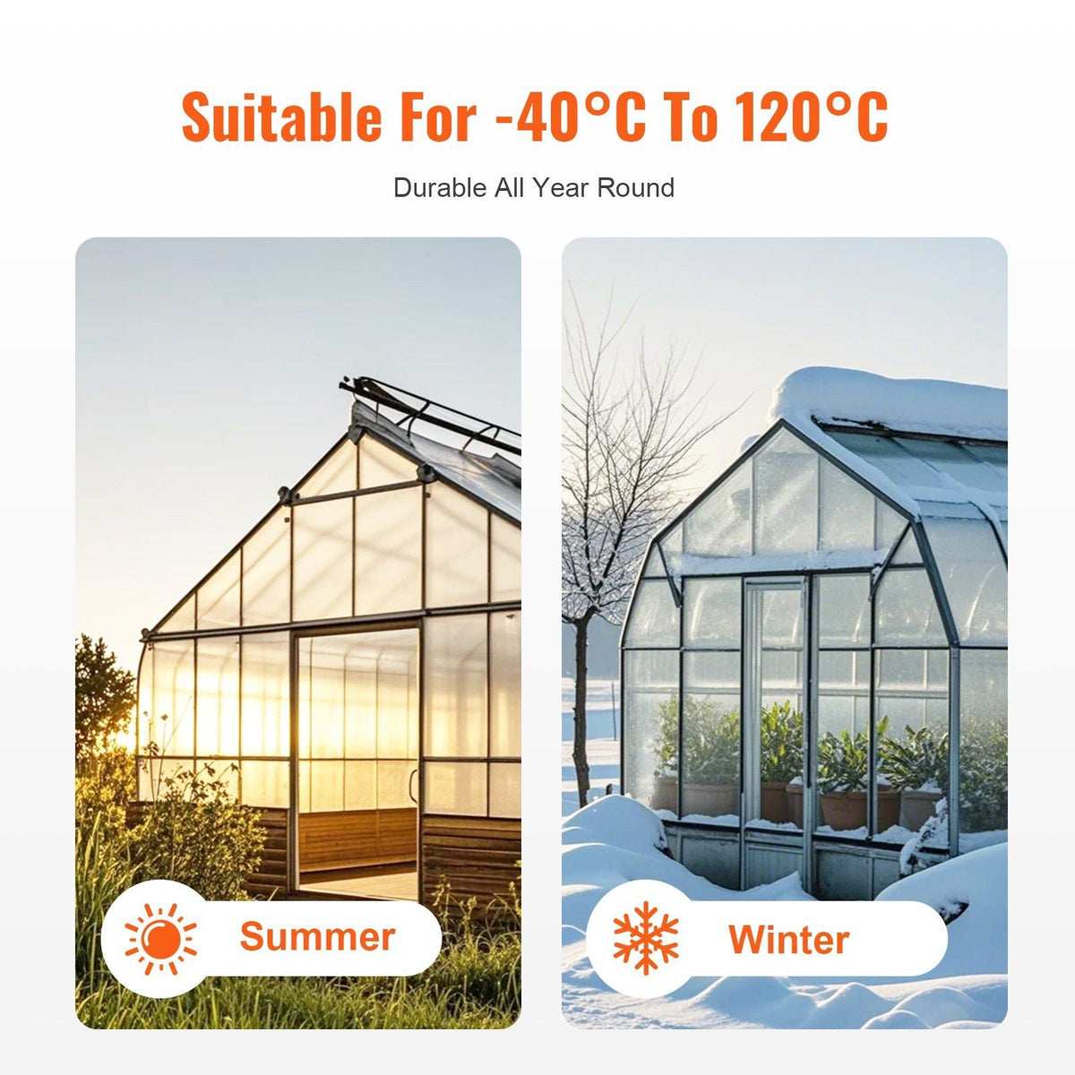 12 Pack Polycarbonate Greenhouse Panels, 2' X 4' X 0.24'' Roof Panels Sheets, Waterproof UV Protected Corrugated Plastic Roofing, Impact Resistance Clear Roofing Sheets for Greenhouse/Garden