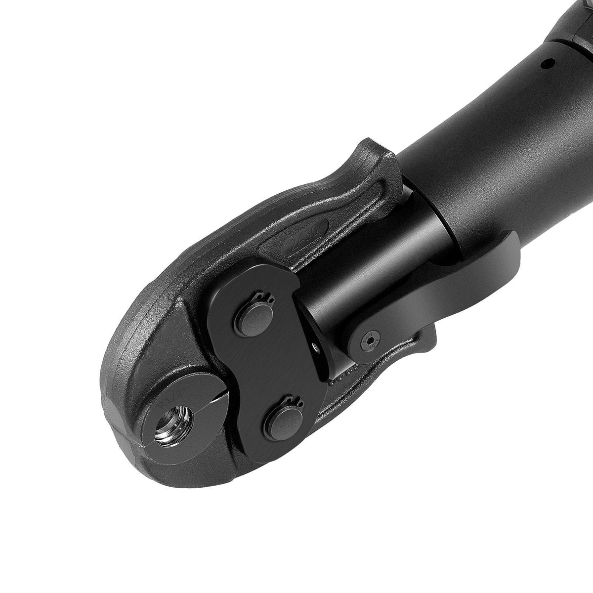 1/2" Press Jaw for Compact Series Press Tools, 52 HRC Hardened Steel Pressing Jaw for High Pressure HVAC/R Applications - Compatible with 24KN Press Tools for RLS Copper Pipes Connections