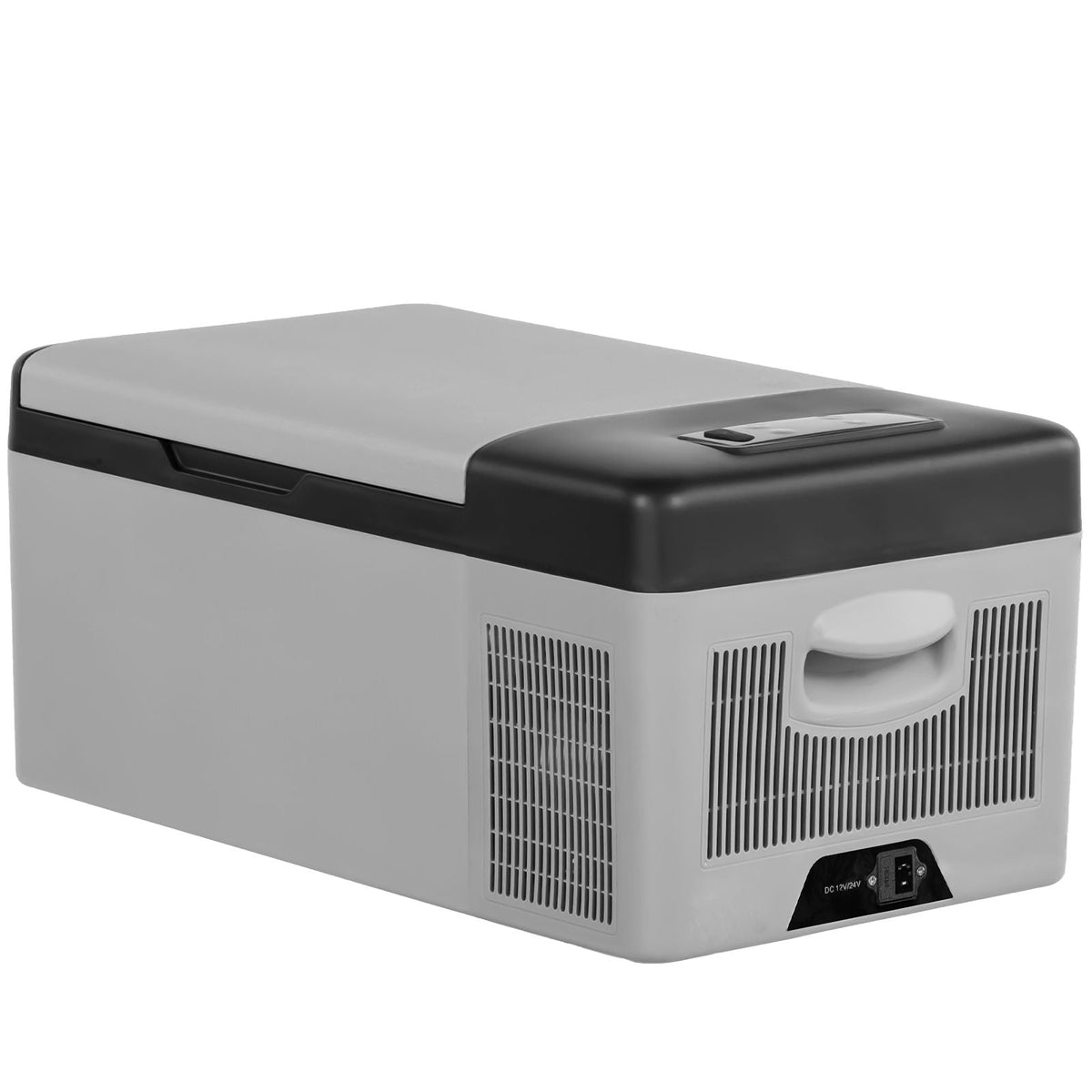 12 Volt Refrigerator 16 Qt, Portable Mini Car Fridge with -4 to 68 F Cooling Range & App Control 12/24V DC & 110-240V AC Electric Compressor Cooler for Truck Vehicle RV Boat Outdoor, Green