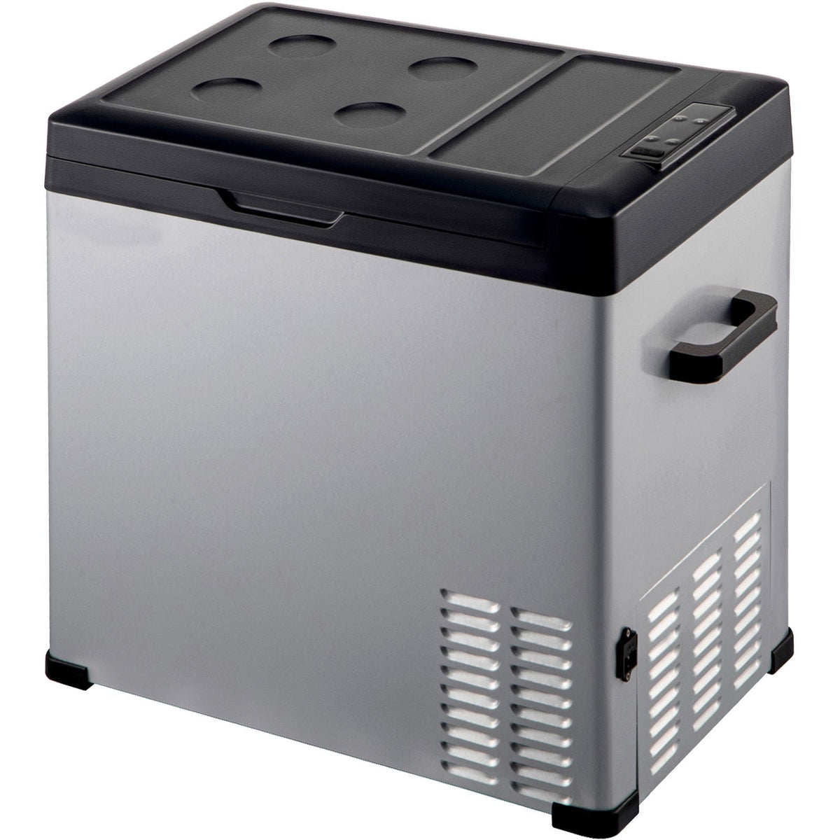 12 Volt Refrigerator, Portable Refrigerator -4 to 68 F With APP Control Car Compressor Fridge Cooler 12V/24V DC and 110-220V AC For Camping, Road Trip, Boat, Skincare, Outdoor and Home 53 Quart