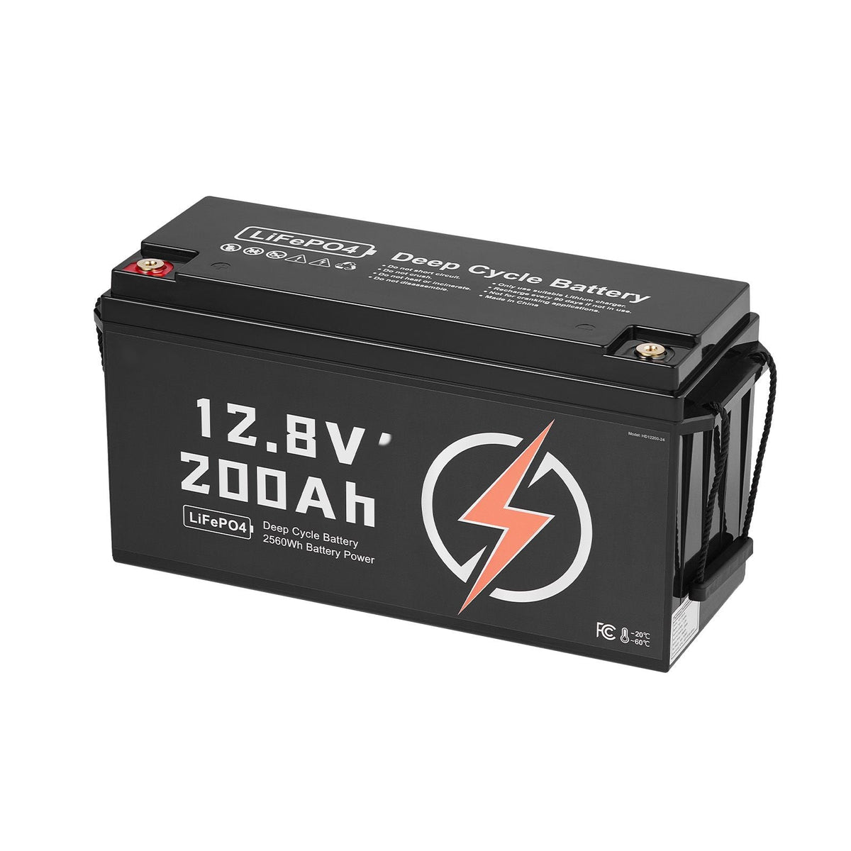 12V 200Ah LiFePO4 Battery, Up to 15000 Cycles, Deep Cycle Lithium Iron Phosphate Battery with Built-in BMS, Low Temperature Protection, 10 Years Lifetime, for Solar Off-Grid Home Energy Storage