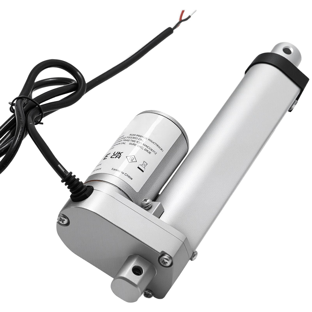 12V Linear Actuator, 4 Inch High Speed 0.6"/s Linear Motion Actuator, 225lbs/1000N with IP54 Protection & Mounting Bracket for Lift Desk, Recliner Chairs, Window Door Opener