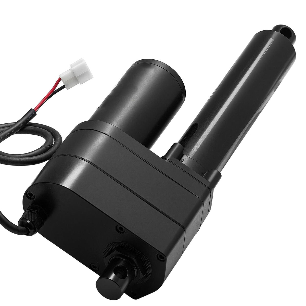 12V Linear Actuator, 6 Inch Ultra Heavy-Duty 2023lbs/9000N Linear Motion Actuator, IP65 Waterproof 0.2"/s with Mounting Brackets for Industrial Machinery Vessels, Heavy Lifting Systems