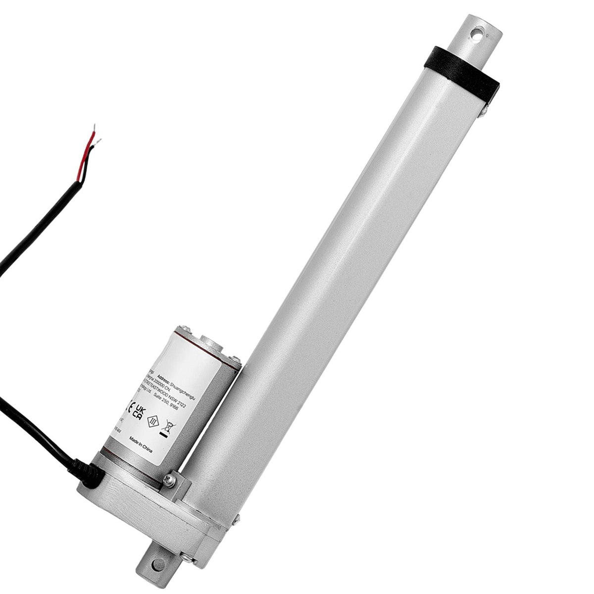12V Linear Actuator, 8 Inch High Speed 0.6"/s Linear Motion Actuator, 225lbs/1000N with IP54 Protection & Mounting Bracket for Lift Desk, Recliner Chairs, Window Door Opener