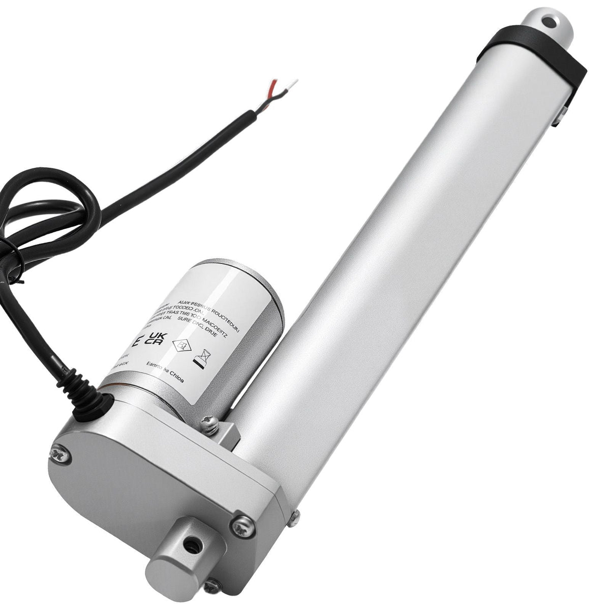 12V Linear Actuator, 8 Inch High Speed 0.6"/s Linear Motion Actuator, 225lbs/1000N with IP54 Protection & Mounting Bracket for Lift Desk, Recliner Chairs, Window Door Opener