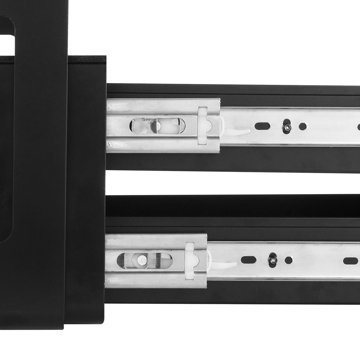 13" Wide Under Desk Drawer Slide Out, Under Table Pull-out Drawer Attachment, Hidden Desktop 2 Layer Storage Organizer, Lockable Undermount Pencil Drawer for Sit Stand Workstation, 14x13x10 in