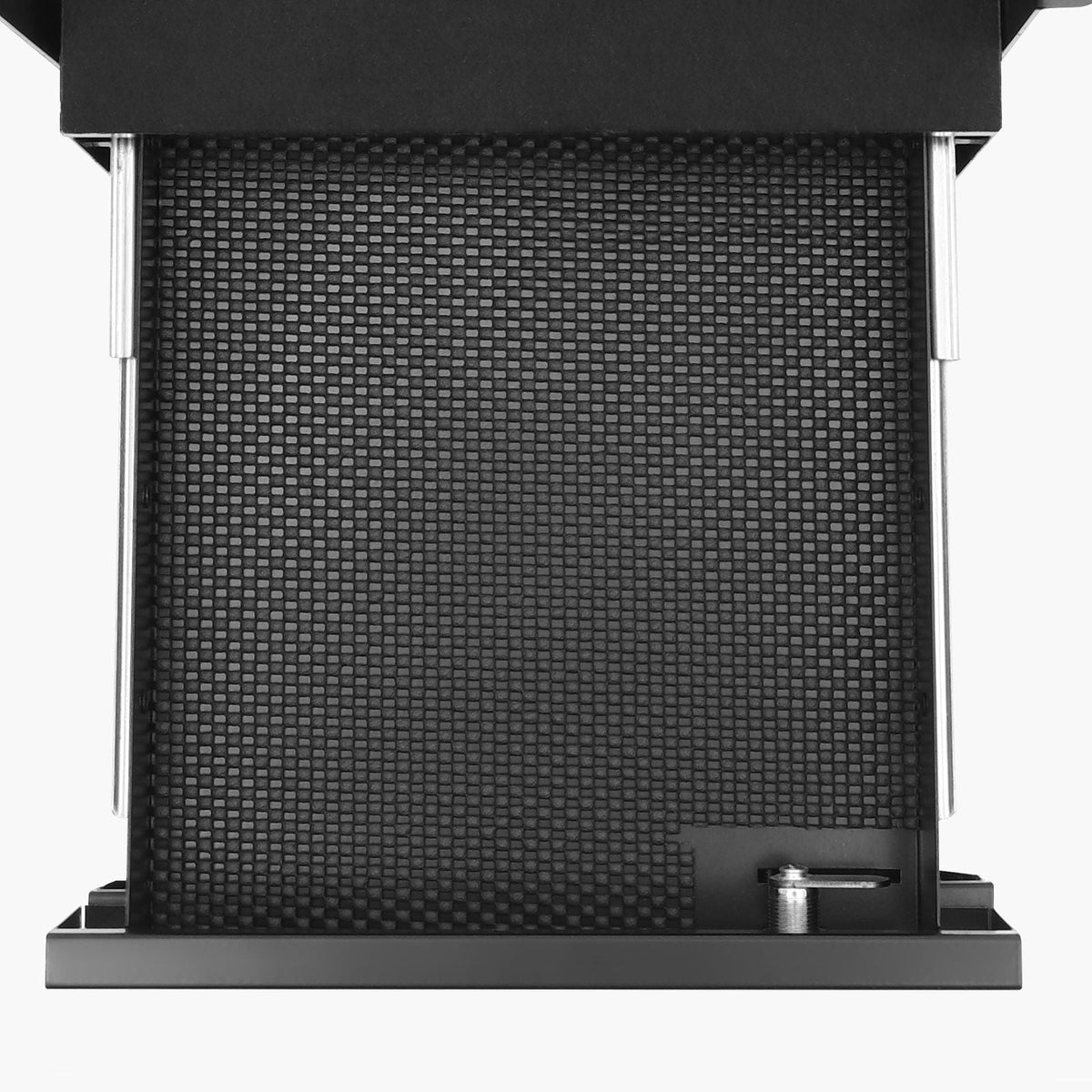 13" Wide Under Desk Drawer Slide Out, Under Table Pull-out Drawer Attachment, Hidden Desktop 2 Layer Storage Organizer, Lockable Undermount Pencil Drawer for Sit Stand Workstation, 14x13x10 in