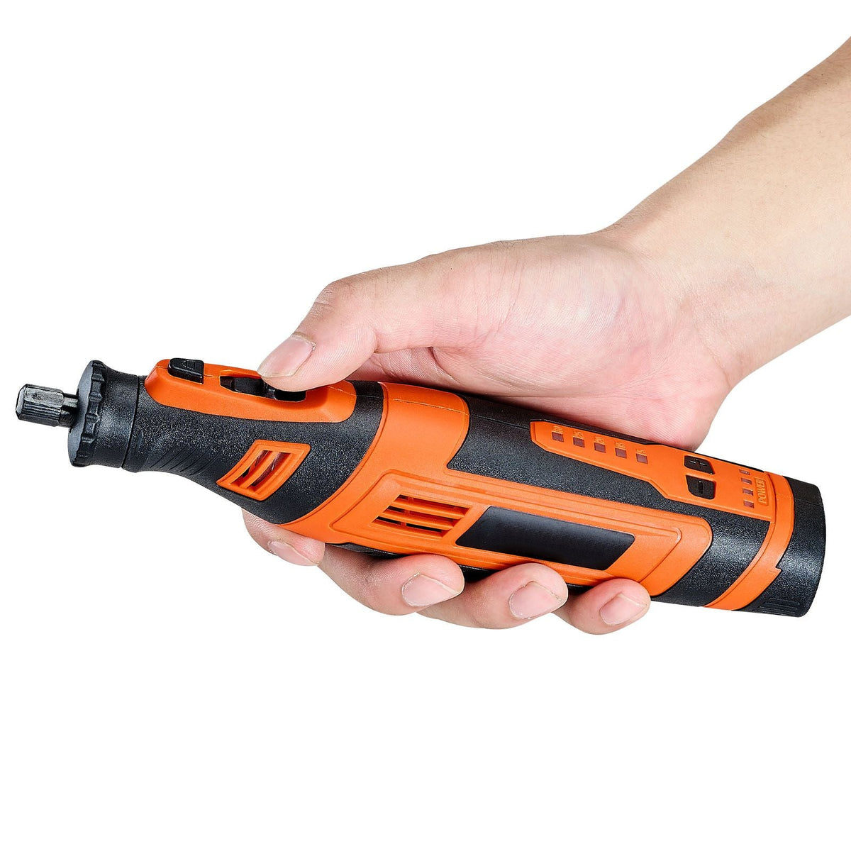 136-Piece Cordless Rotary Tool Kit, DC8V Portable Mini Power Rotary Tool, 5 Speeds 5000-30000RPM Multi-Purpose DIY Tools for Engraving, Sanding, Polishing, Carving, Grinding, Cutting, DIY Craft