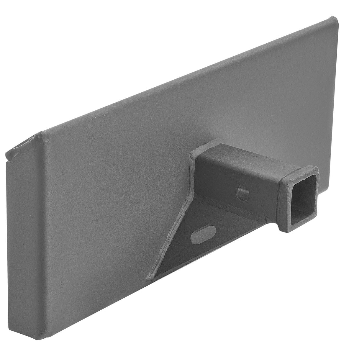 1/4 in Skid Steer Mount Plate with 2" Receiver Hitch, Universal Quick Attach Mount Plate, 1500lbs Capacity, Heavy Duty Steel Loader Plates Compatible with Toro Dingo Skid Steers & Tractors