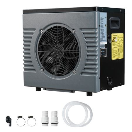 14710 BTU Pool Heat Pump, Electric Pool Heater for Above Ground Up to 3962 Gallons, Max COP 5.13, Heating & Cooling Dual Mode, Low Noise Smart Inverter Compressor, GFCI Protection for Swimming