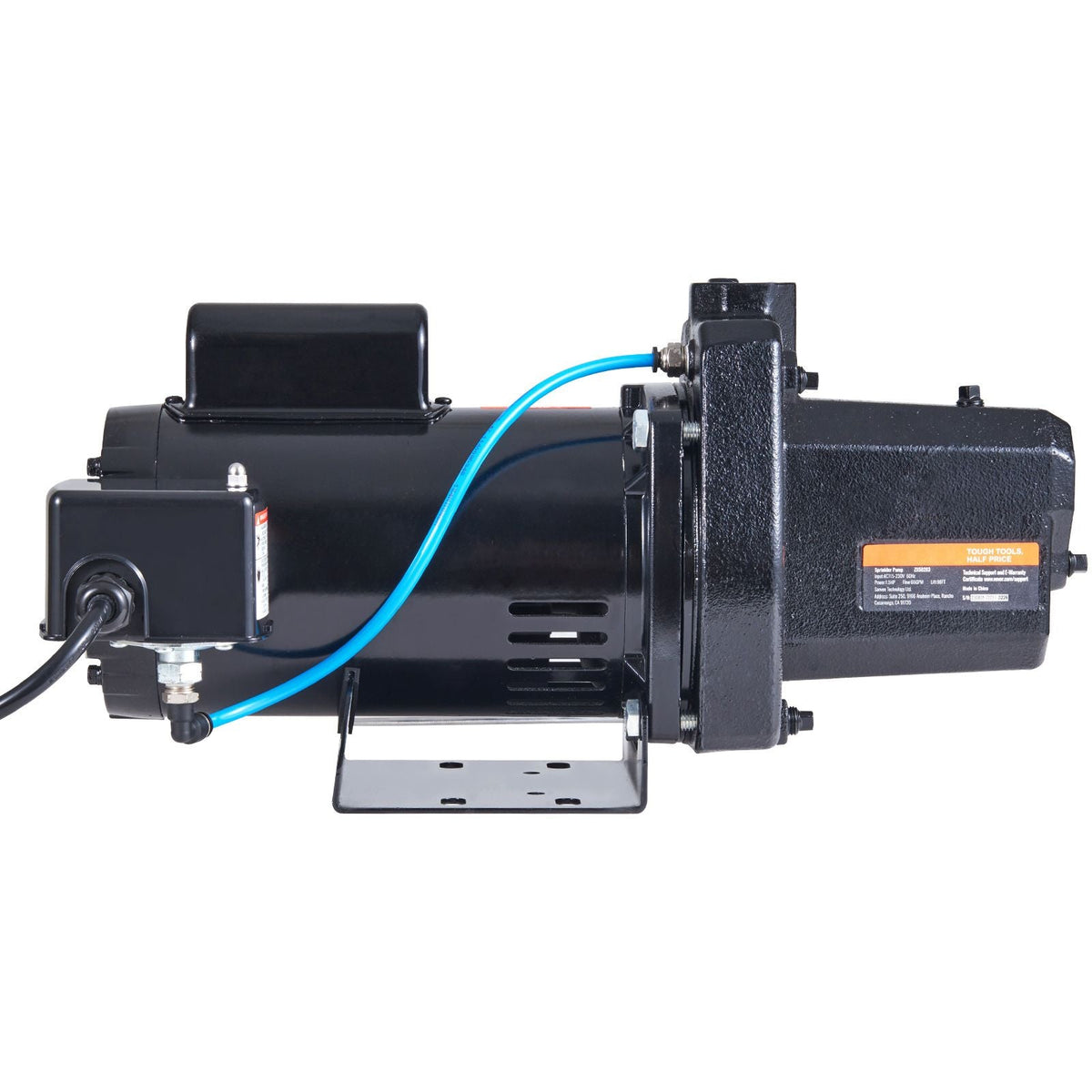1.5 HP Cast Iron Sprinkler/Irrigation Pump, 115/230 Volt, 66 GPM 3450 RPM Shallow Well Jet Water Pump Booster, 1'' NPT Outlet 1-1/4'' NPT Inlet Lake Lawn Pump for Irrigation Sprinkler System