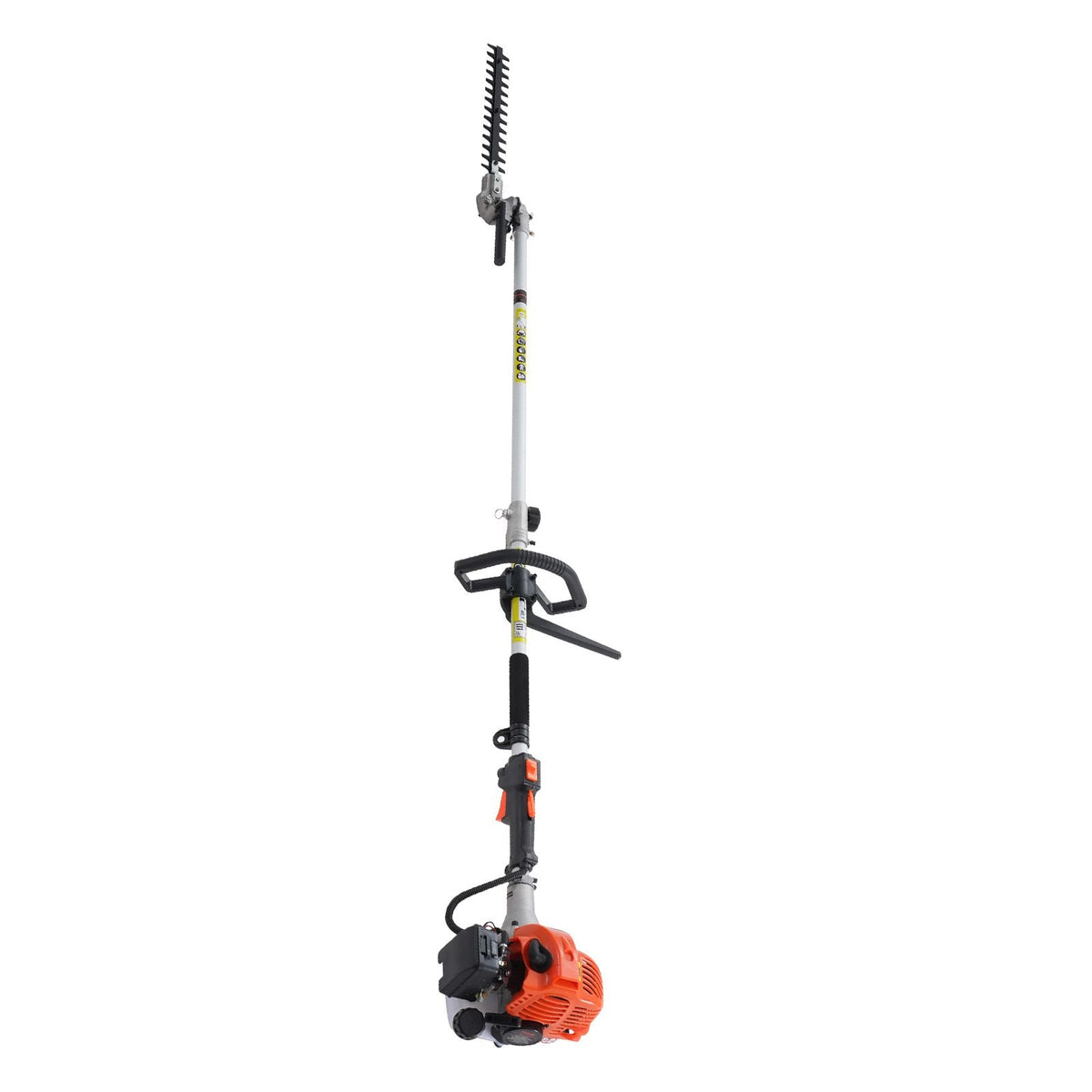 15.7-inch 26CC 2 Cycle Gas Hedge Trimmer, Gas Powered Pole Hedge Trimmer with Dual Sided Dual Action Blade, 270° Adjustable Trimmer Head, Suitable for Trimming Shrubs, Bushes