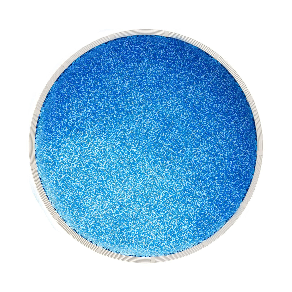 15ft Pool Liner, Round Overlap Swimming Pool Liner for 54 in Wall Height, Premium Vinyl, Easy Install with Leak-Proof Patches, Designed for Steel Sided Above-Ground,Outdoor, Boulder Swirl