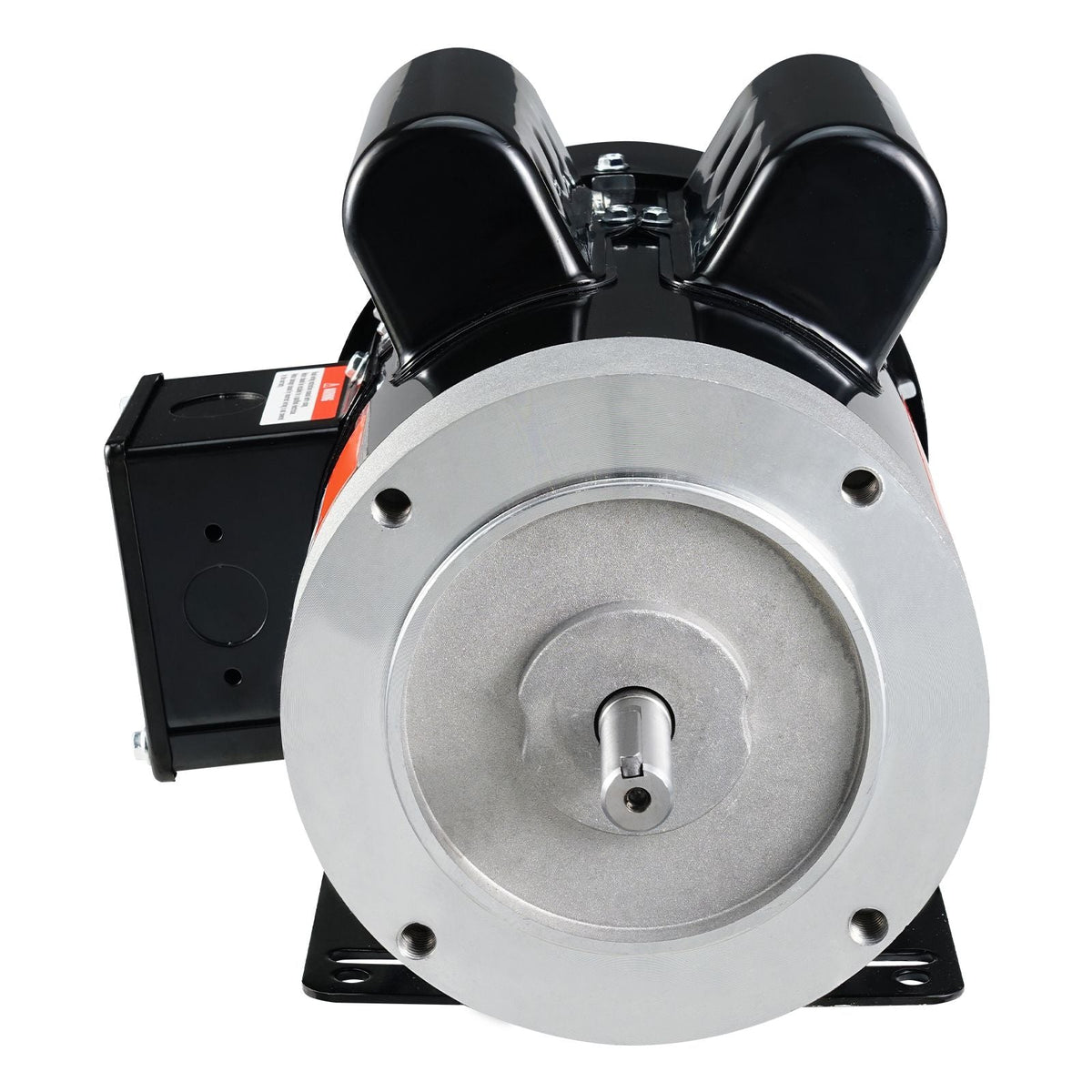 1.5HP Electric Motor 3450 rpm, AC 115V/230V, 56C Frame, Air Compressor Motor Single Phase, 5/8" Keyed Shaft, CW/CCW Rotation for Agricultural Machinery and General Equipment