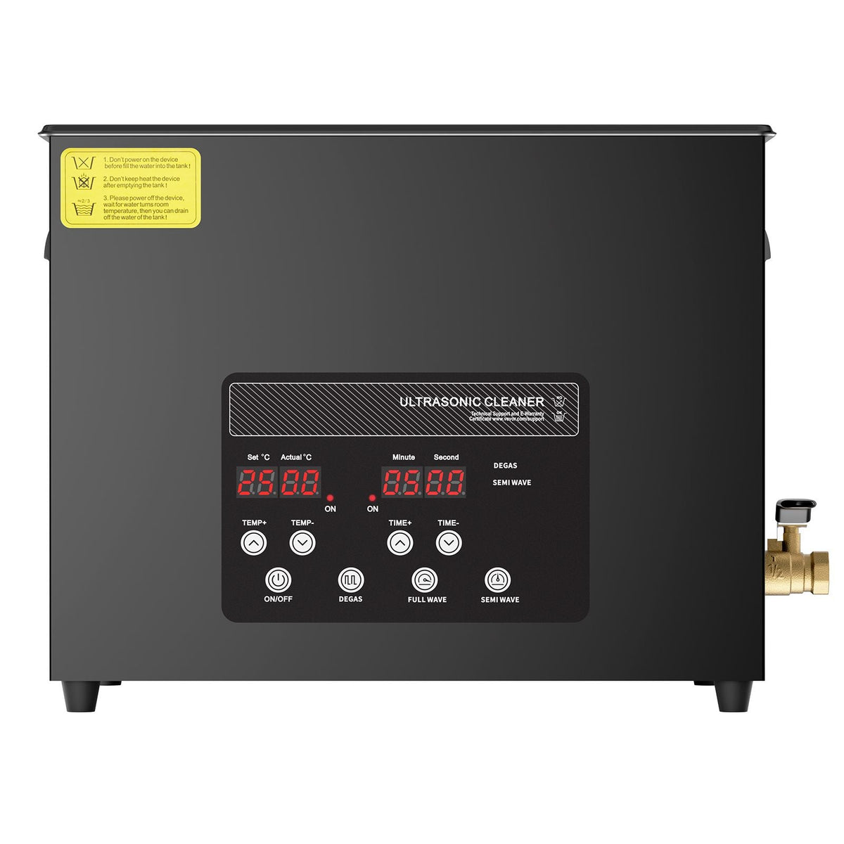 15L Ultra Sonic Cleaner, 360W Digital Ultrasonic Cleaning Machine with Gentle Mode & Upgraded Degassing, 40kHz Industrial Ultrasound Cleaner with Heater & Timer for Retainer, Jewelry, Tools