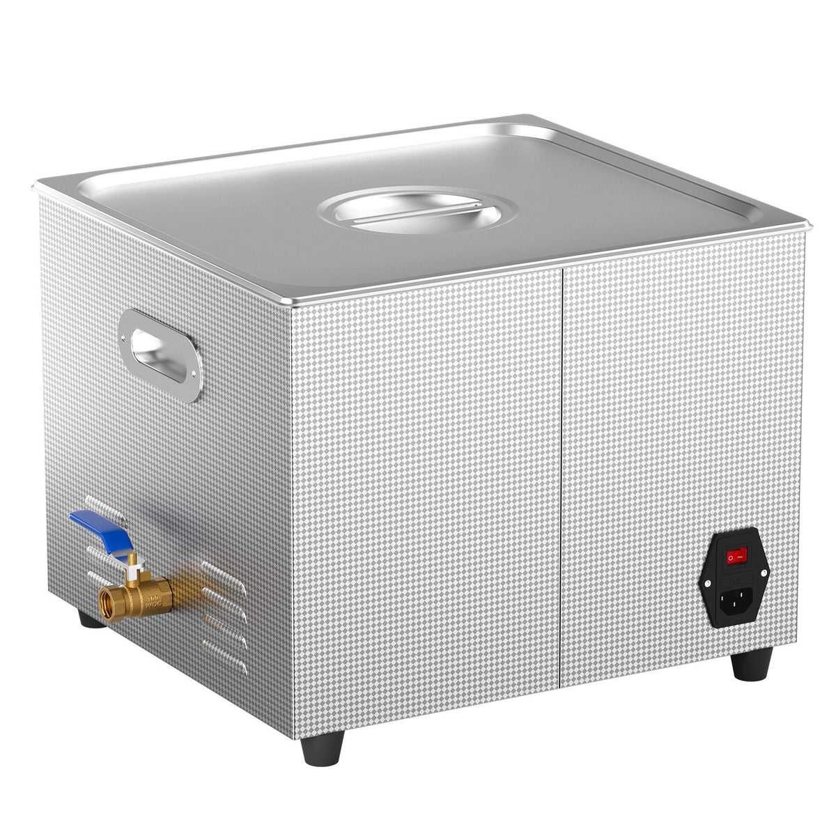15L Ultrasonic Cleaner with Heater Timer & Basket, Professional Digital Sonic Cavitation Machine, 360W Cleaning Machine for Lab Tools, Metal Parts, Carburetor, Brass, Auto Parts, Engine Parts