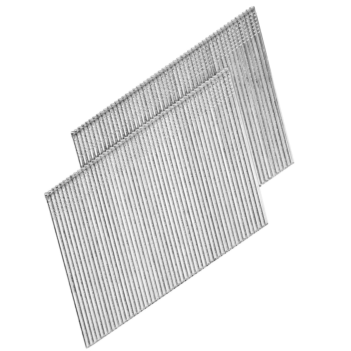 16 Gauge Finish Nails, 20-Degree Angled Finishing Nails, 2000-Count (2-1/2 in, 2 in, 1-1/2 in, 1-1/4 in, 500 Per Size) Finishing Nail, Galvanized Brad Nail, for 16GA 20° Angled Finish Nailers