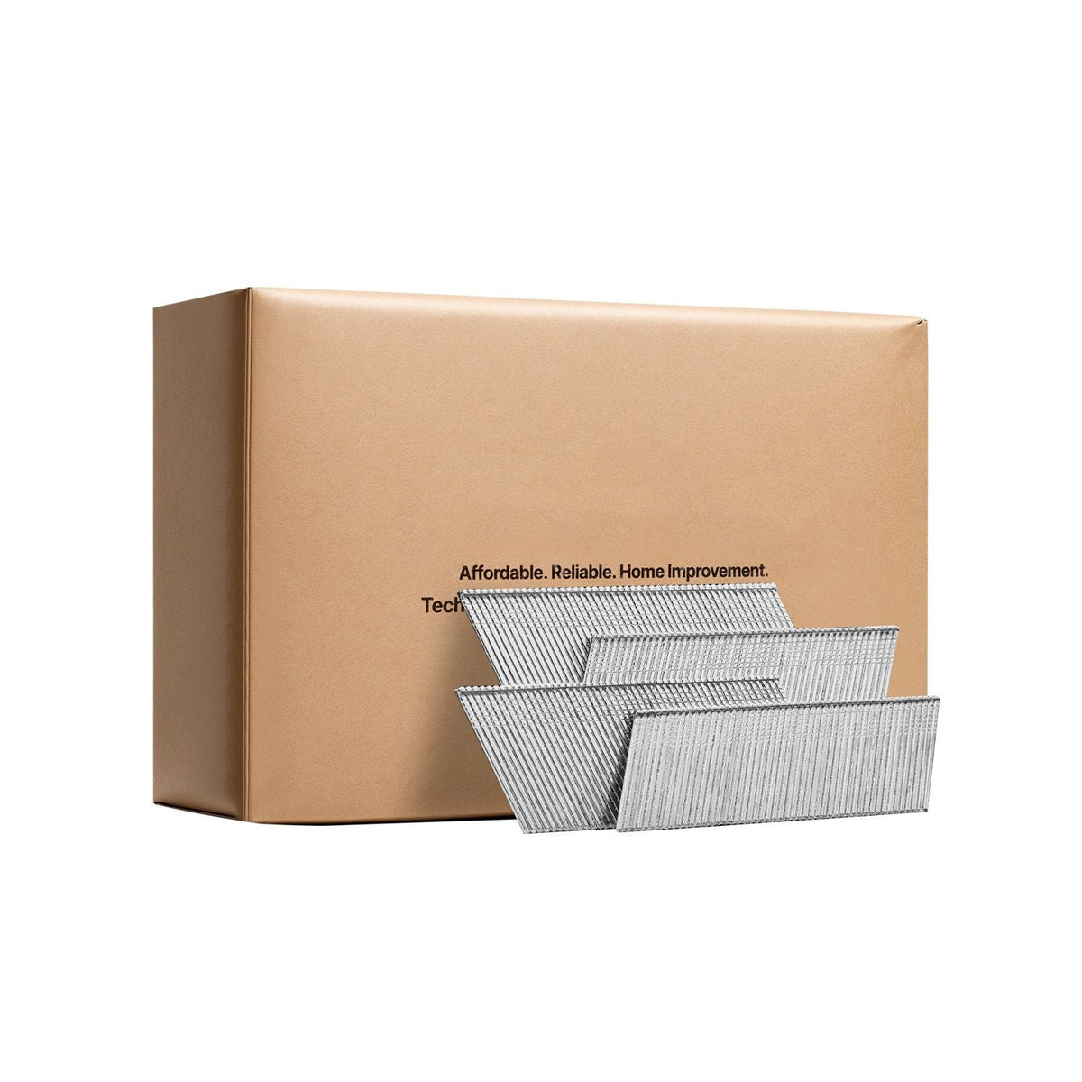 16 Gauge Finish Nails, 20-Degree Angled Finishing Nails, 2000-Count (2-1/2 in, 2 in, 1-1/2 in, 1-1/4 in, 500 Per Size) Finishing Nail, Galvanized Brad Nail, for 16GA 20° Angled Finish Nailers