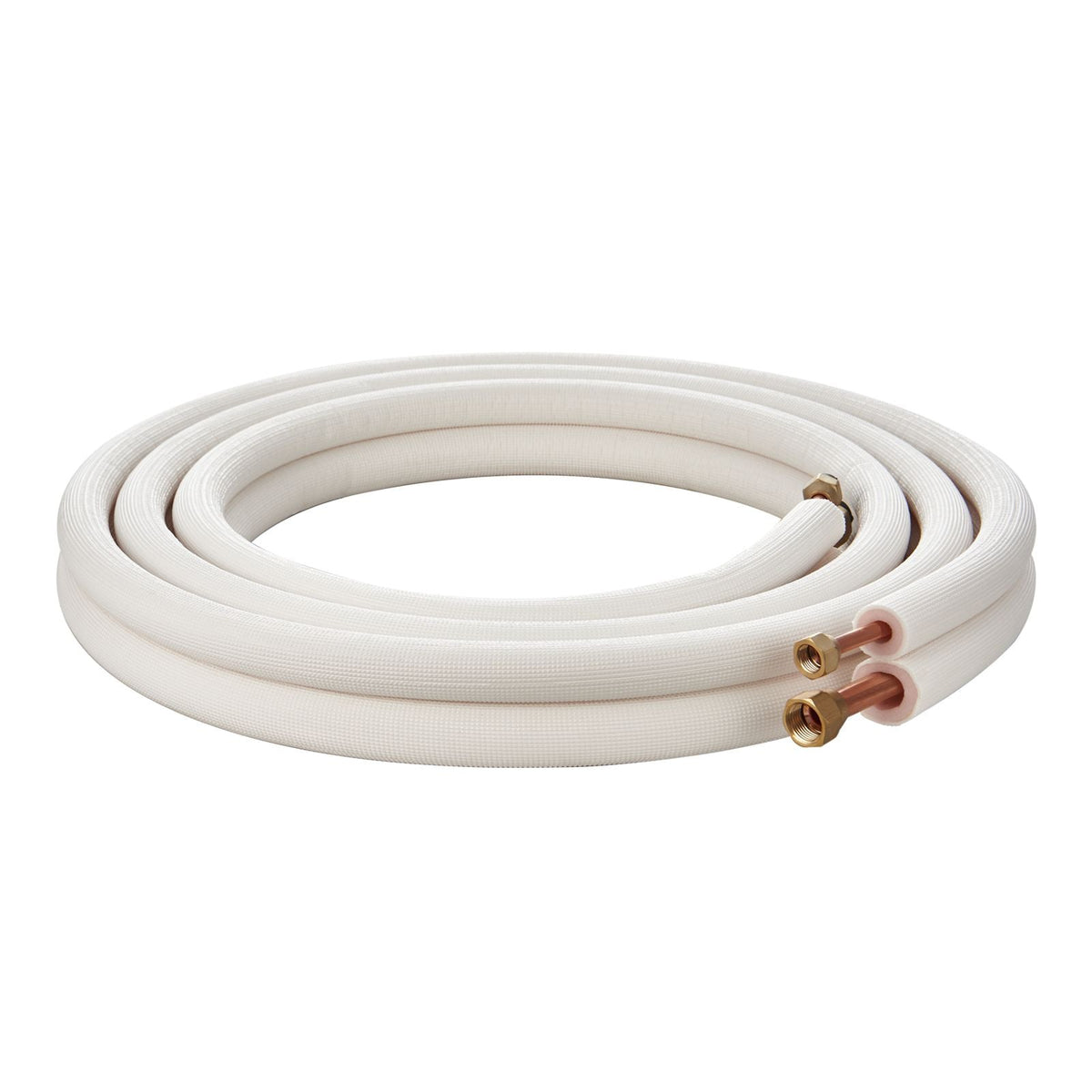 16FT Mini Split Line Set, 3/8" & 5/8" O.D Copper Pipes Tubing and Triple-Layer Insulation, for Air Conditioning or Heating Pump Equipment & HVAC with Rich Accessories (18ft Connection Cable)