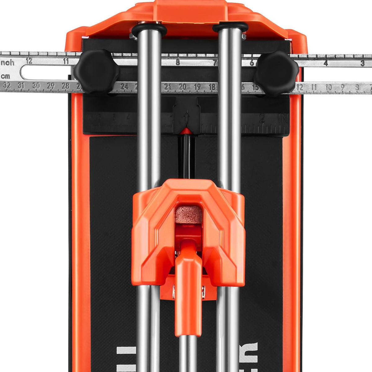 17-Inch Manual Tile Cutter for Wall & Polished Tiles,Double Rails for Precise Cutting, Tungsten Carbide Wheel,Non-Slip Handle,Anti-Displacement Pressure Rod,Precise Cuts for Pros & Beginners