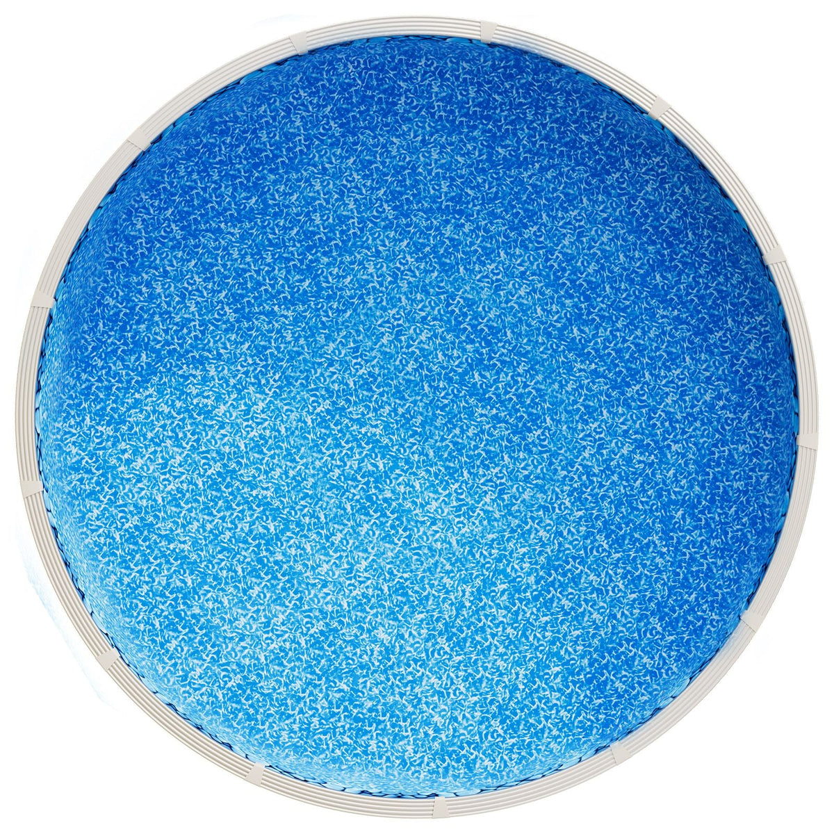 18ft Pool Liner, Round Overlap Swimming Pool Liner for 52 in Wall Height, Premium Vinyl, Easy Install with Leak-Proof Patches, Designed for Steel Sided Above-Ground,Outdoor, Boulder Swirl