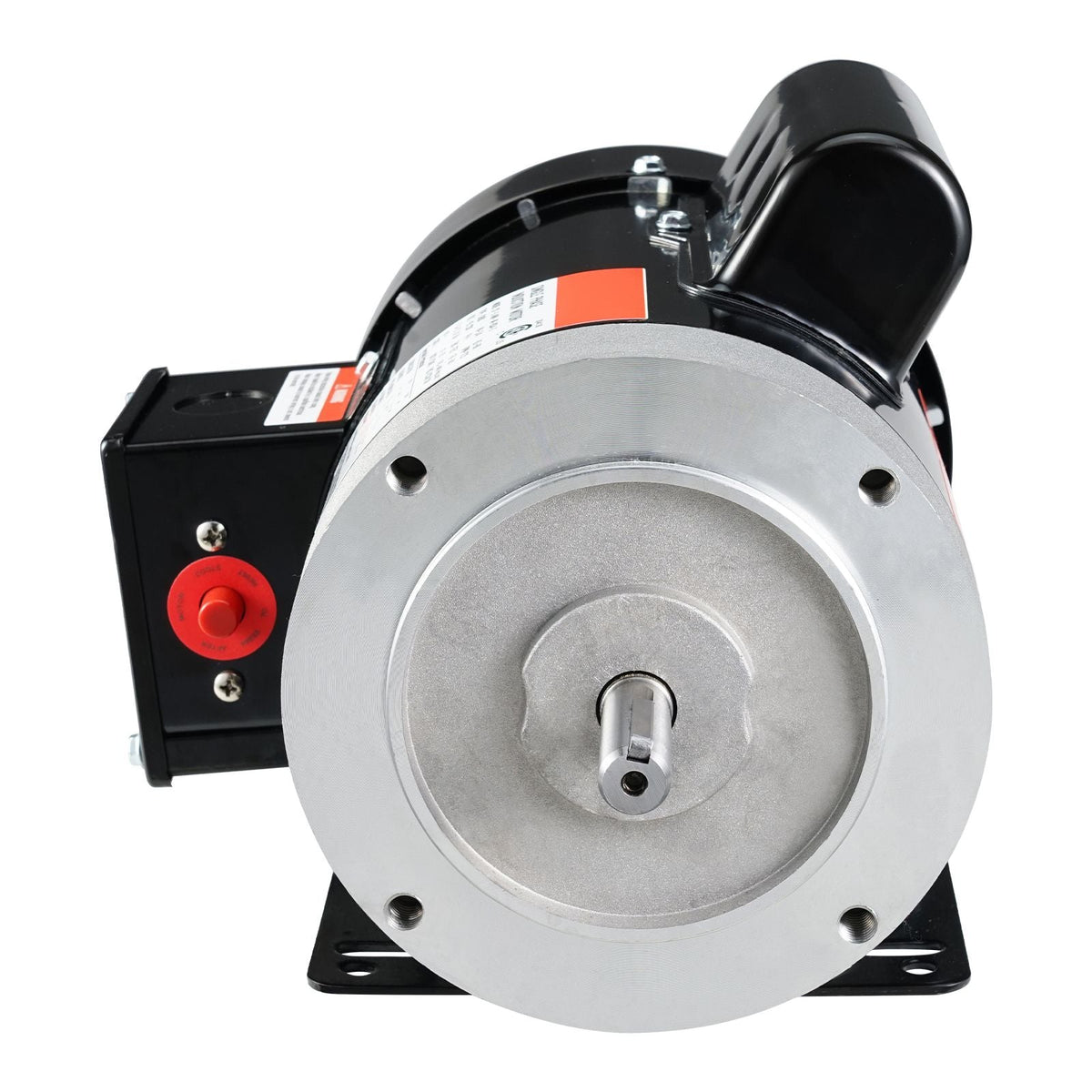 1HP Electric Motor 1725 rpm, AC 115V/230V, 56C Frame, Air Compressor Motor Single Phase, 5/8" Keyed Shaft, CW/CCW Rotation for Agricultural Machinery and General Equipment