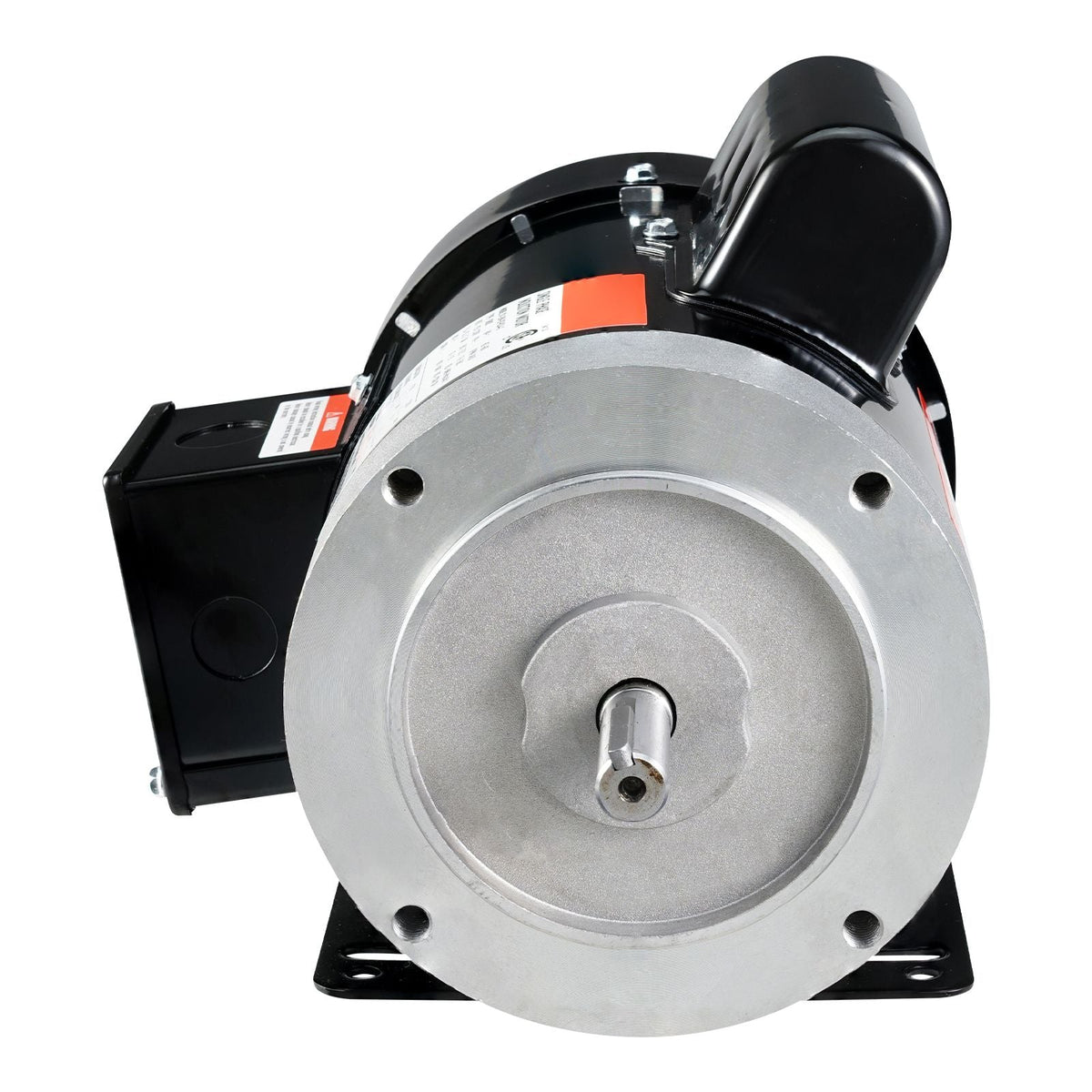 1HP Electric Motor 3450 rpm, AC 115V/230V, 56C Frame, Air Compressor Motor Single Phase, 5/8" Keyed Shaft, CW/CCW Rotation for Agricultural Machinery and General Equipment