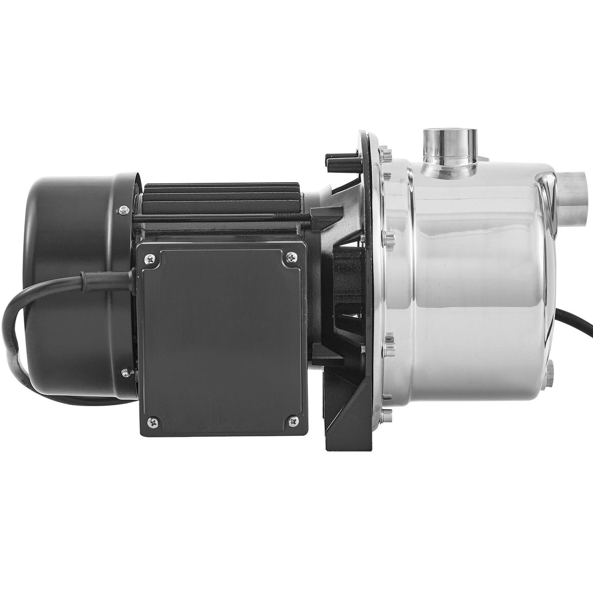 1HP SUS304 Stainless Steel Shallow Well Jet Pump, 115 Volt, 18.5 GPM 147.6 FT Maximum Head Irrigation Water Pump, for Agricultural Garden Irrigation System High-Rise Water Supply Shower Booster