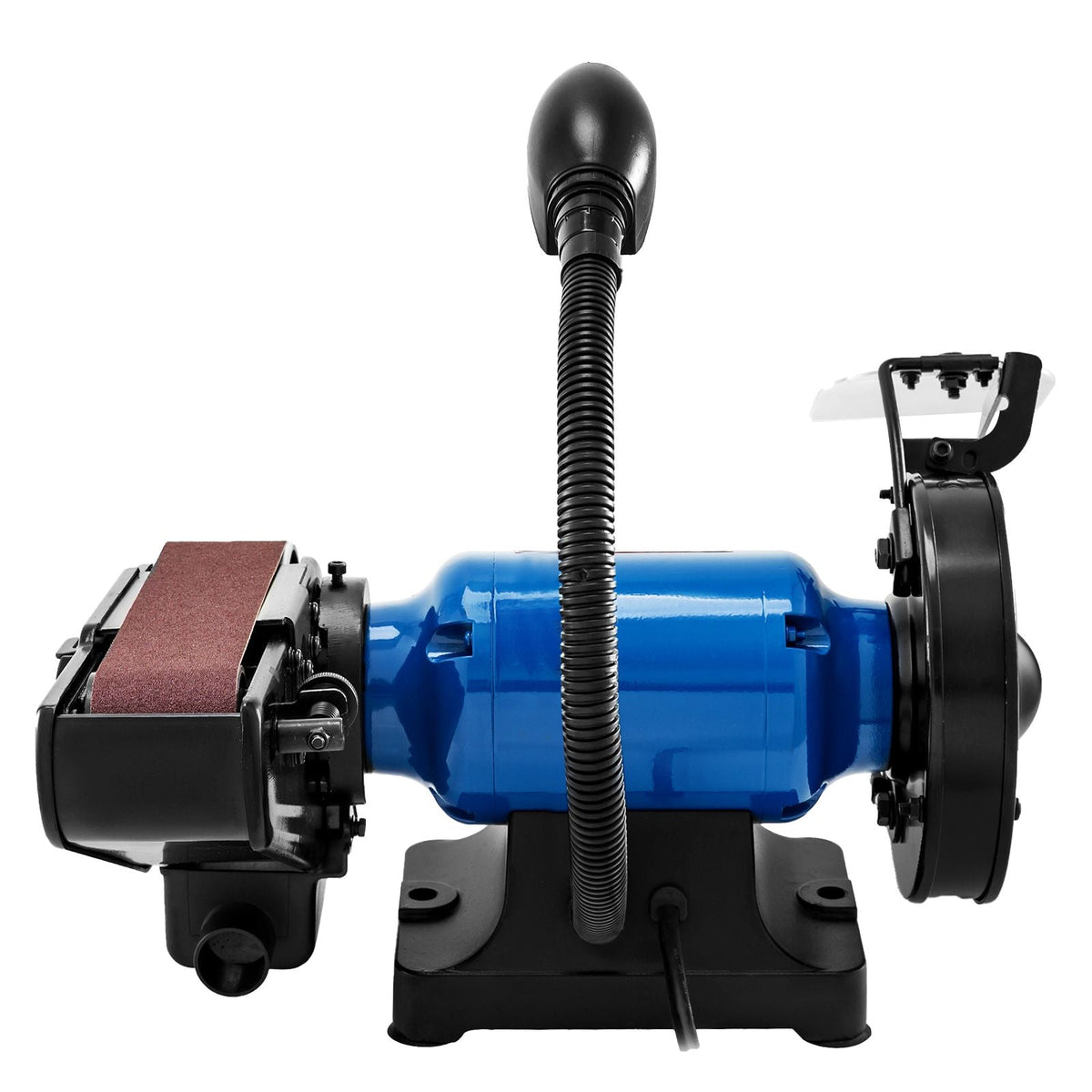 2 IN 1 2inch Belt Grinder for Knife Making 6inch 3450rpm per min Belt and Disc Bench Sander 90 Degree Belt Holder with Sturdy Base and LED Working Lamp