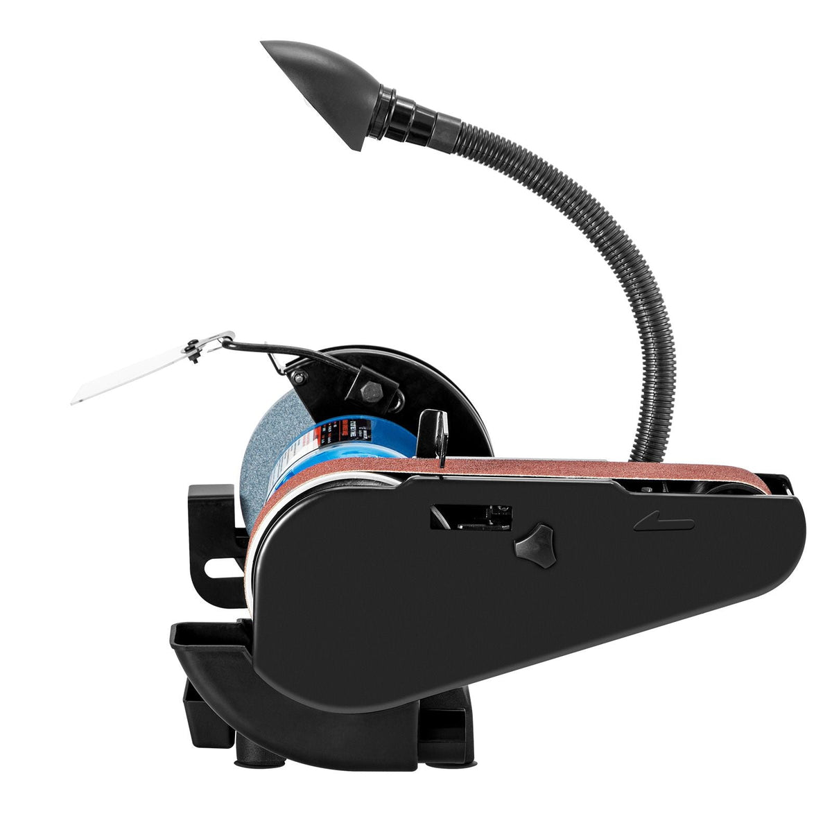 2 IN 1 2inch Belt Grinder for Knife Making 6inch 3450rpm per min Belt and Disc Bench Sander 90 Degree Belt Holder with Sturdy Base and LED Working Lamp