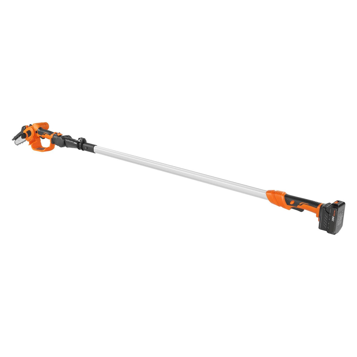 2-in-1 Cordless Pole Saw & Mini Chainsaw, 20V 4Ah Battery Pole Chainsaw, 5" Cutting Capacity 8 ft Reach Pole Saw for Branch Cutting & Tree Trimming (Battery and Blade Cover Included)