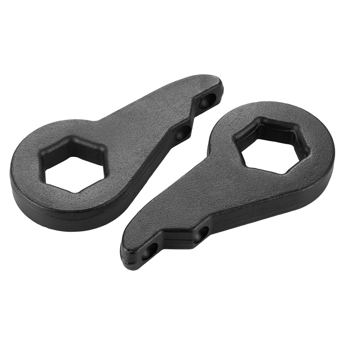 2 Inch Torsion Bar Keys for 2020-2024 Chevy/GMC 2500/3500HD, Front Leveling Lift Kit Heavy-Duty Steel Suspension Level Kit with 4 Bushings, Chassis Leveling Kit Compatible with Chevy and GMC