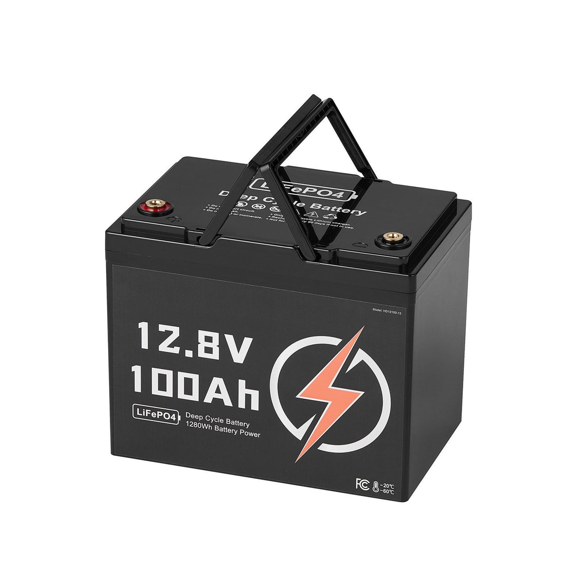 2 Pack 12V 100Ah LiFePO4 Battery, Up to 15000 Cycles, Deep Cycle Lithium Iron Phosphate Battery with Built-in BMS, Low Temp Protection, 10 Years Lifetime, for Solar Off-Grid Home Energy Storage