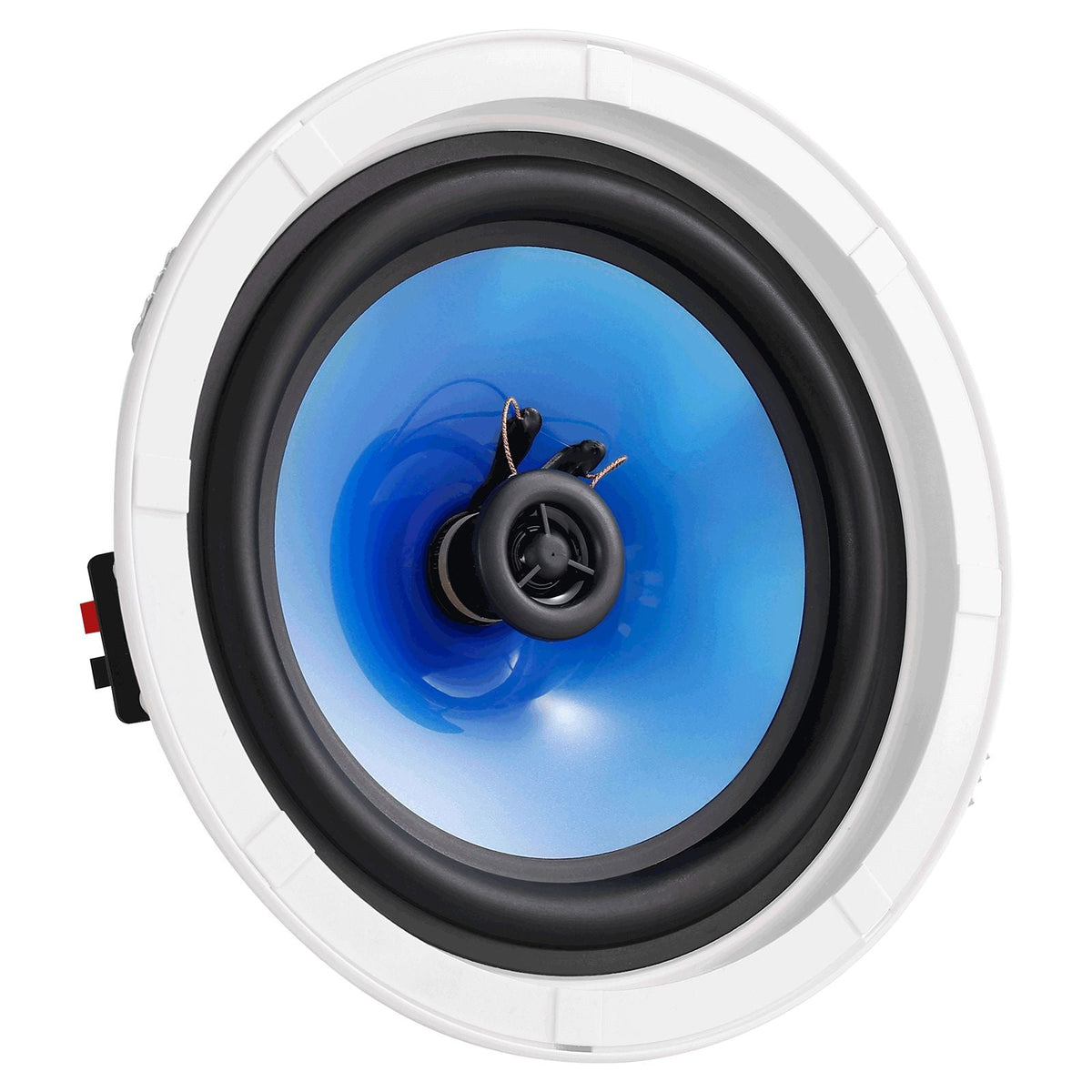 2 PCs 8 Inch in Ceiling Speakers, 50-Watts, Flush Mount Ceiling & in-Wall Speakers System with 8ΩImpedance 89dB Sensitivity, for Home Kitchen Living Room Bedroom or Covered Outdoor Porches