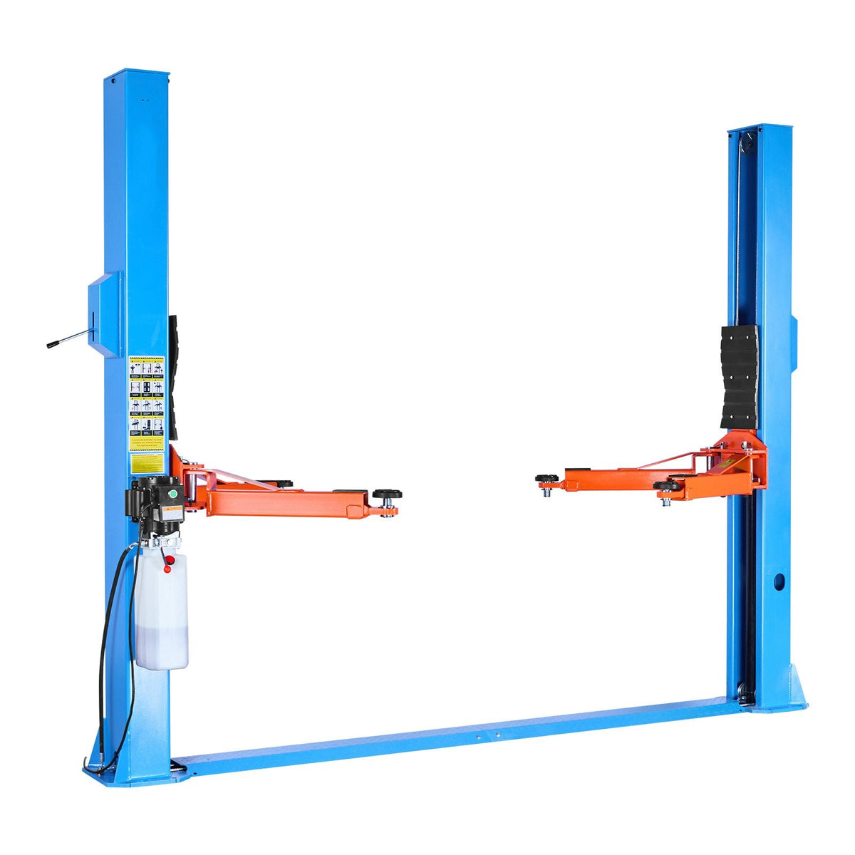 2 Post Lift, 12000 lbs Capacity, 220V 2.95 HP Powerful Motor, Two Post Car Lift Auto Hoist for Sedan SUV Pickup, Automotive Hoist 74.8 Inch Height for Home Garage, Repair Shop, Workshop, Blue