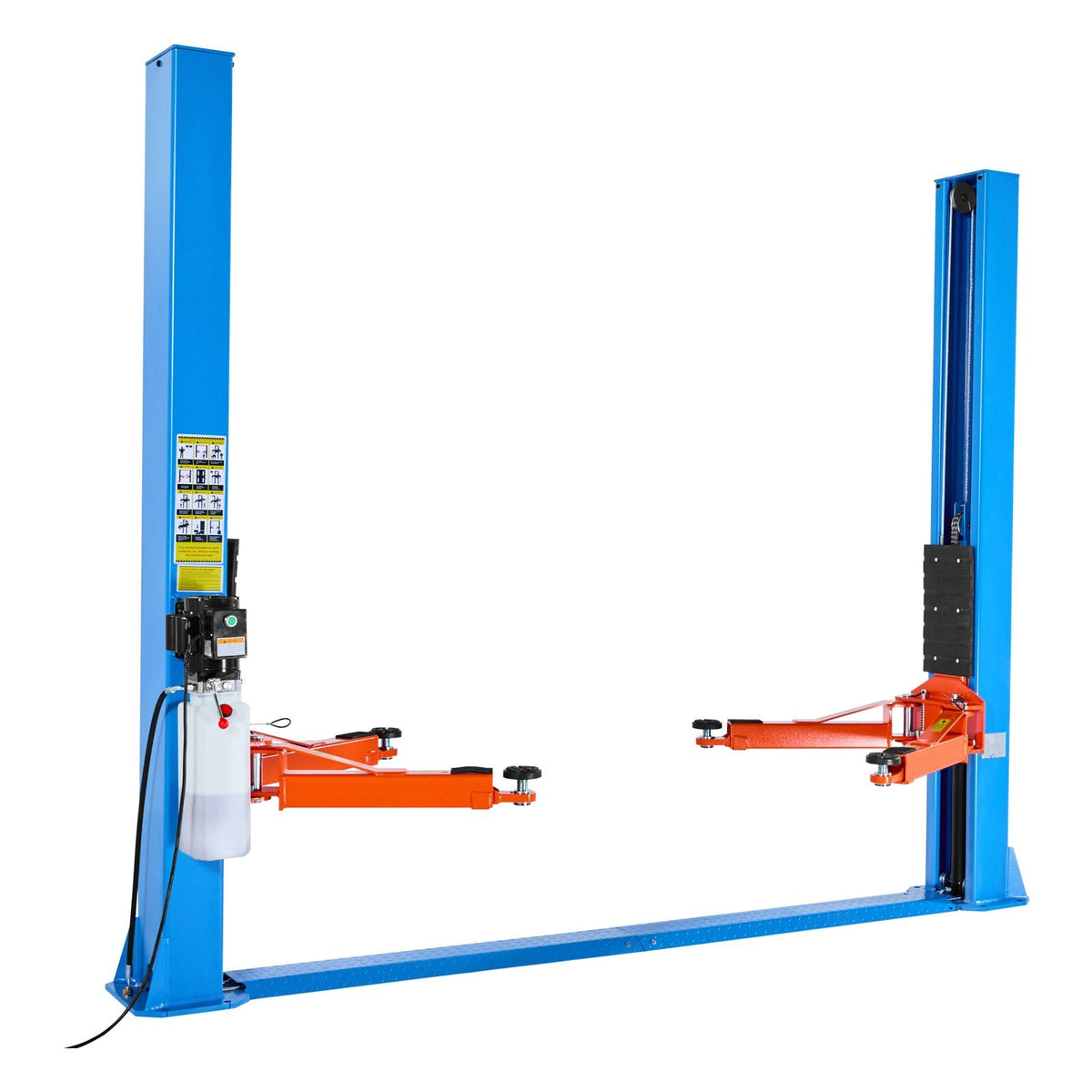 2 Post Lift, 9000 lbs Capacity, 220V 2.95 HP Powerful Motor, Two Post Car Lift Auto Hoist for Sedan SUV Pickup, Automotive Hoist 74.8 Inch Height for Home Garage, Repair Shop, Workshop, Blue
