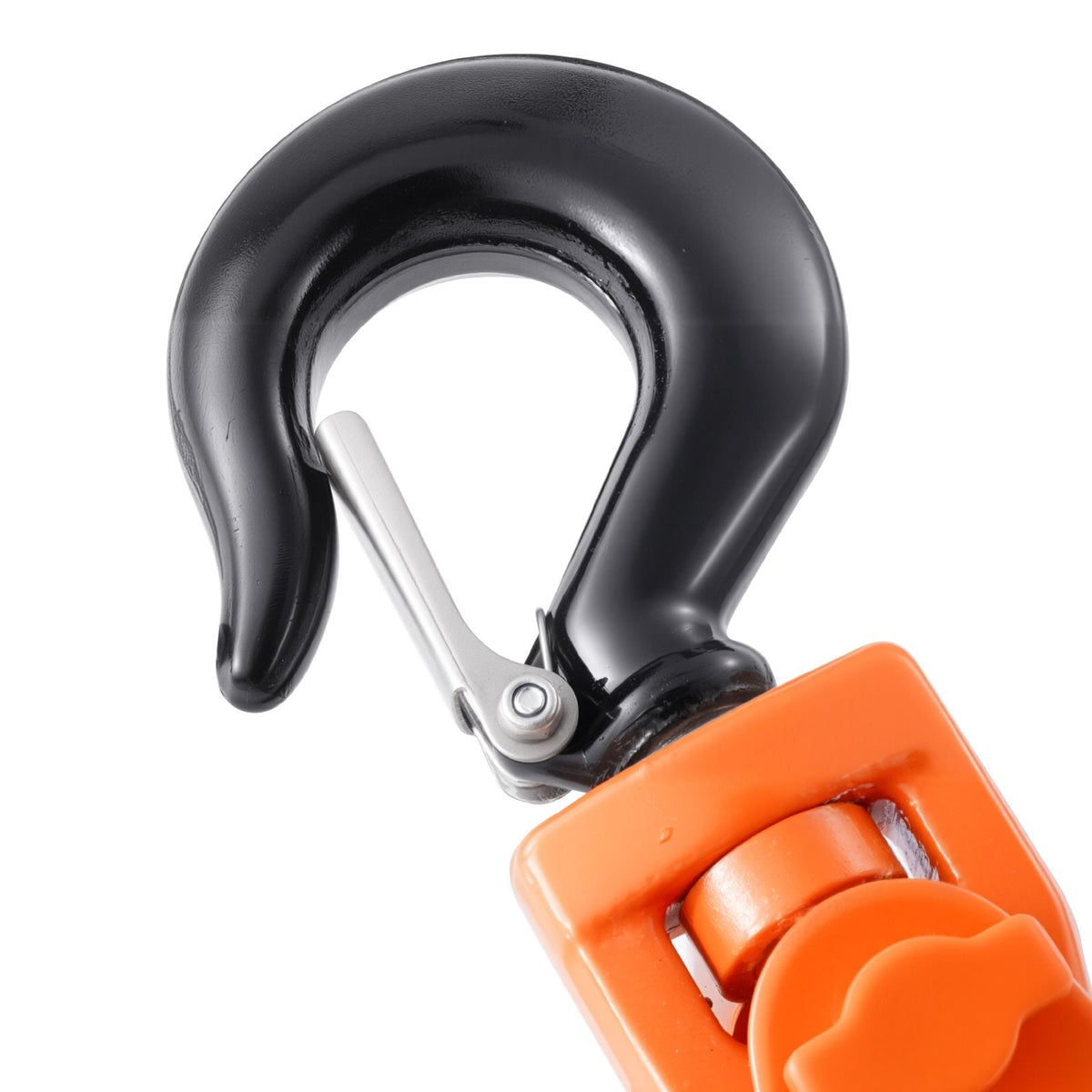 2 Ton Snatch Block with Swivel Hook, 3" Sheave 3/8" Inch Wire Rope, Heavy Duty Snatch Block Pulley 4400 lbs for Towing and Recovery operations on Tow Truck Rollback Wrecker Car Hauler Winches