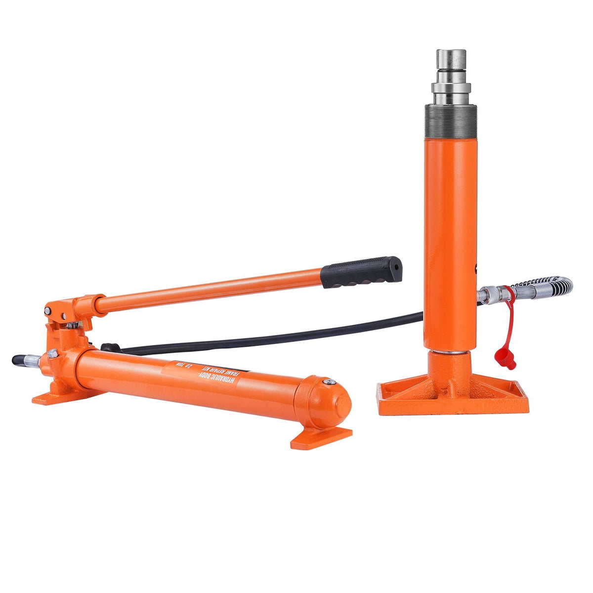 20 Ton Porta Power Kit, Portable Hydraulic Jack with 4.6 ft/1.4 m Oil Hose, Car Frame Repair Tool with Storage Case for Automotive, Heavy Equipment, Mechanic (44000 LBS)